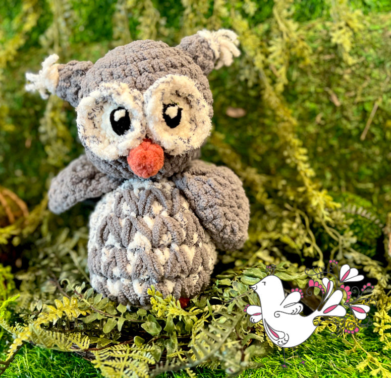 Alden the Owl of Apricot Lane Amigurumi Pattern