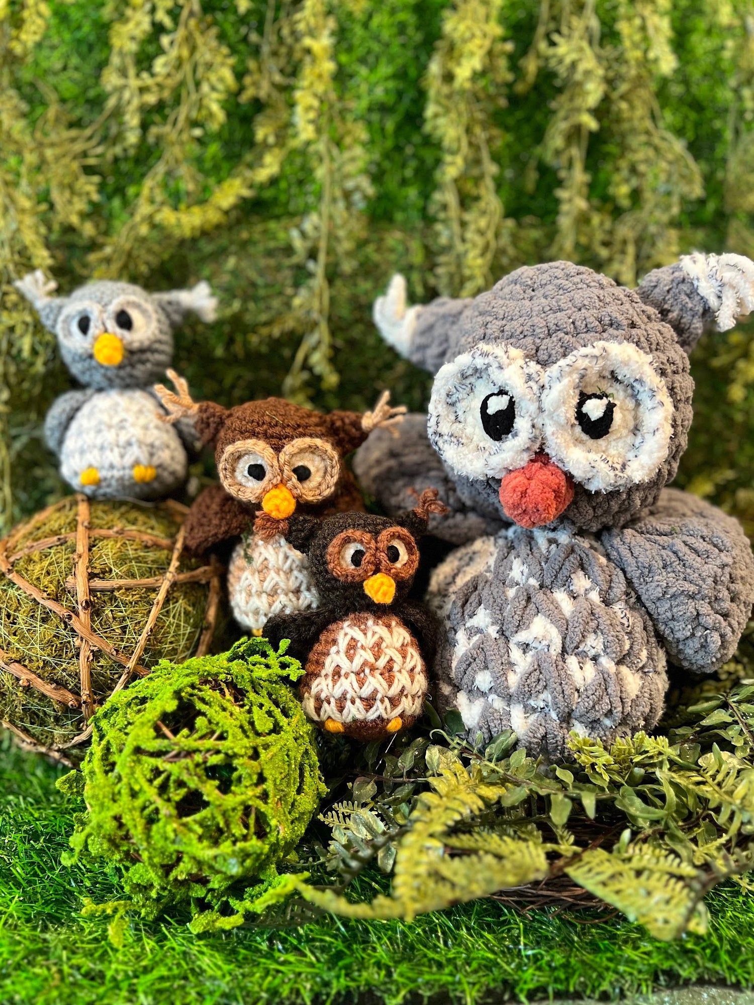 Alden the Owl of Apricot Lane Amigurumi Pattern