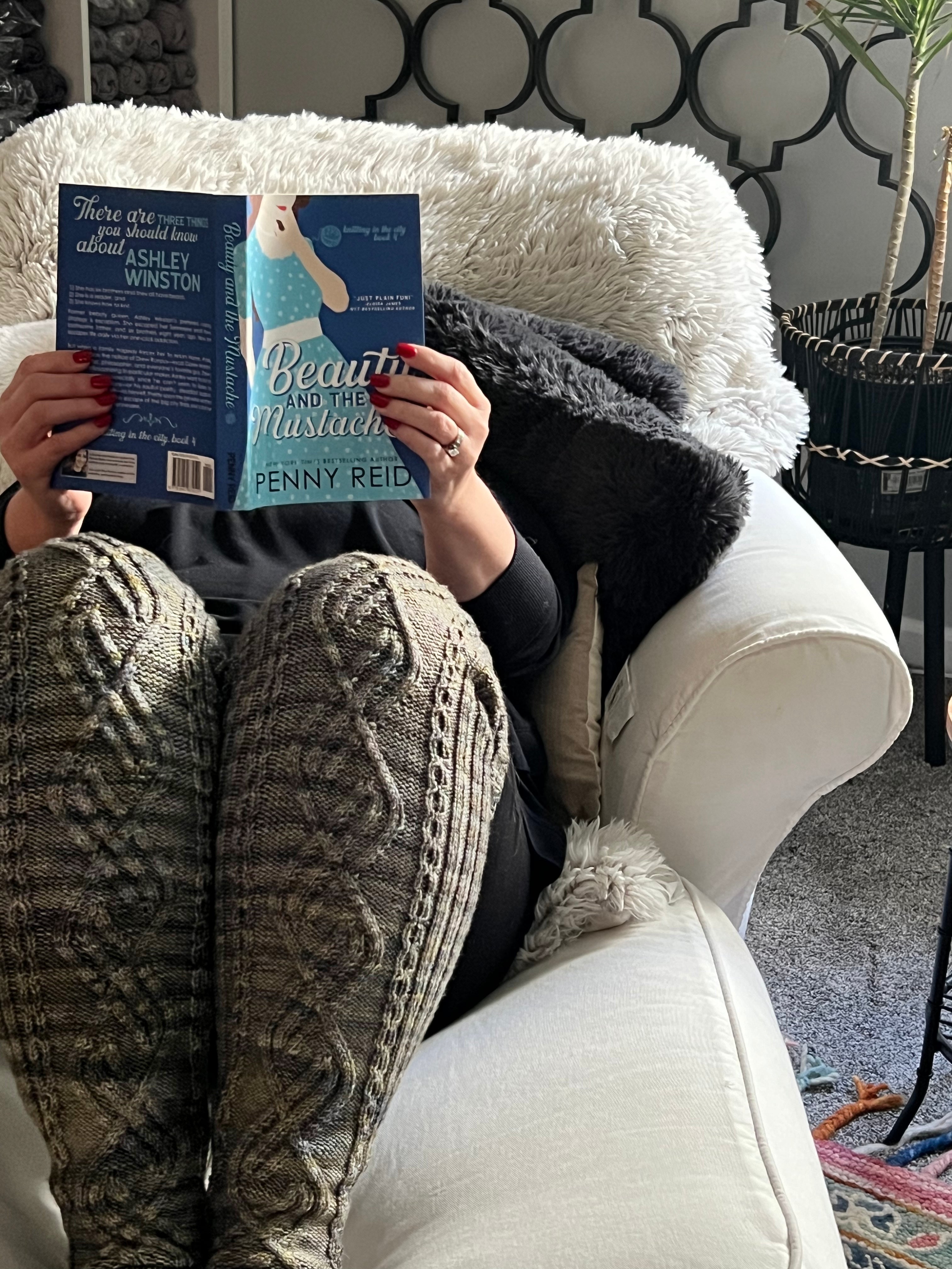 Appalachian Cozy Up Knit Thigh High Sock Pattern