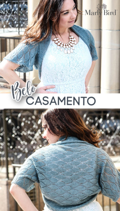 Belo Casamento Lace Knit Shrug Pattern