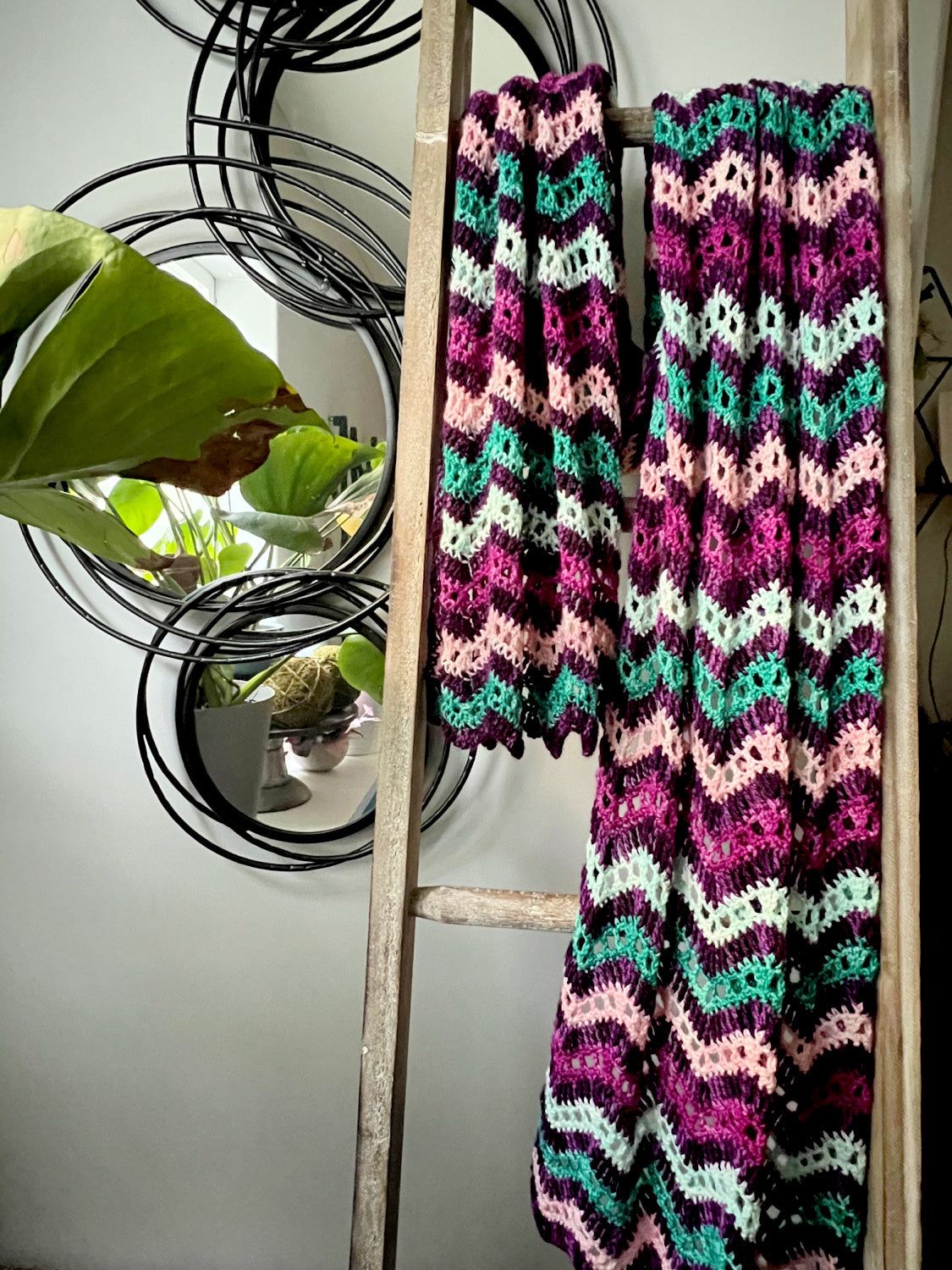 Celestia Chevron Shawl Pattern