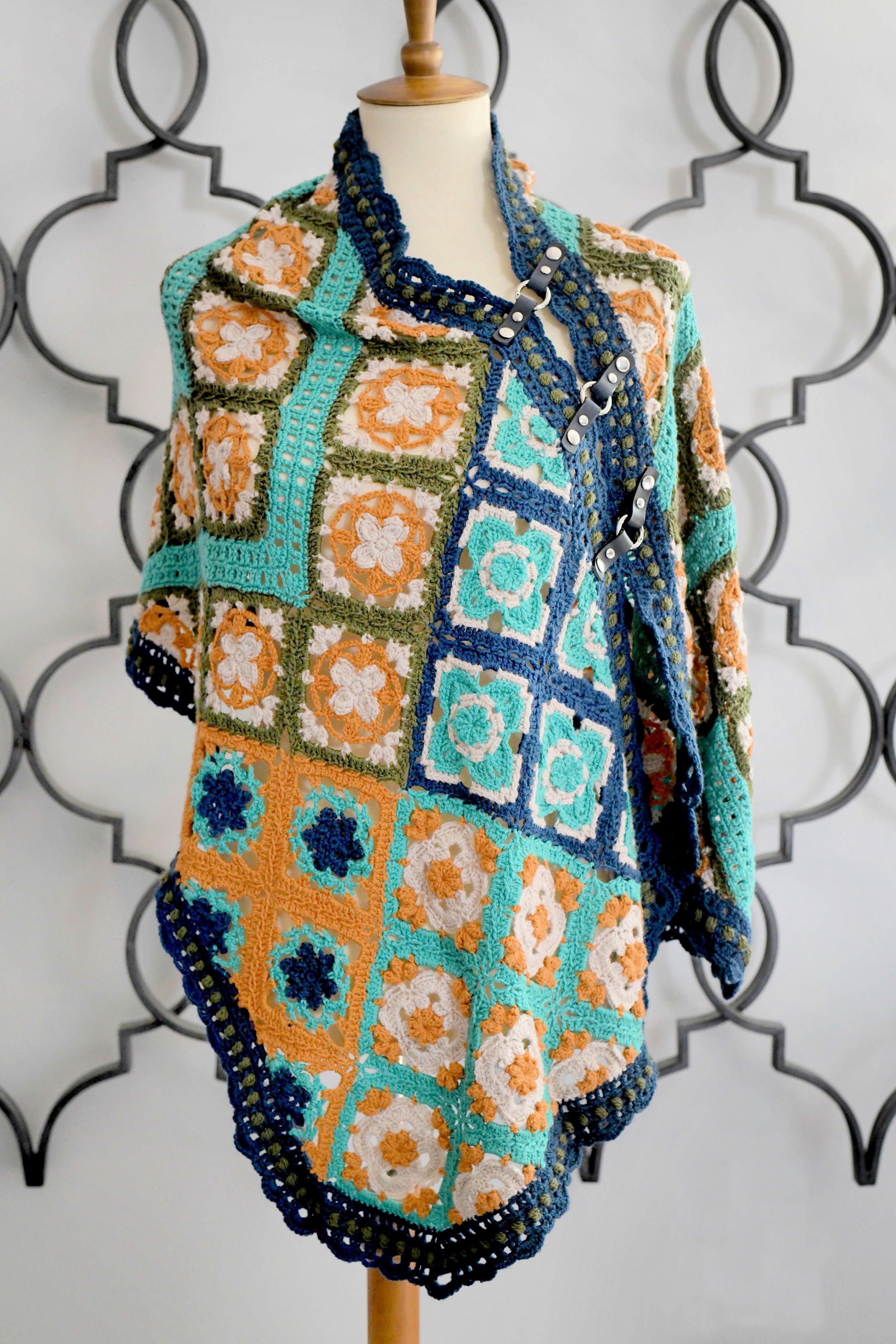 Cryssi Crochet Motif Shawl Pattern - Marly Bird