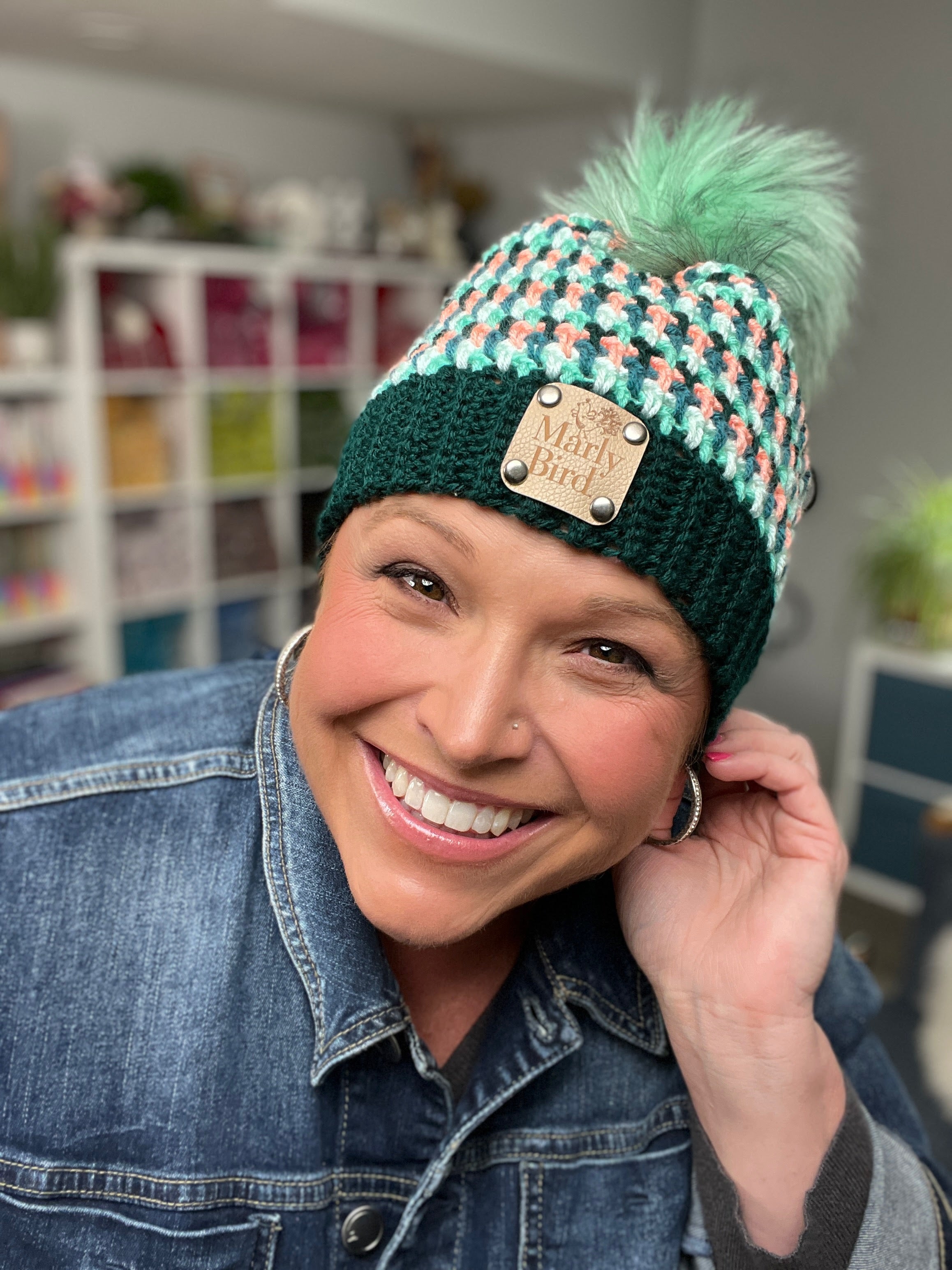Flicker and Flash Crochet Hat Pattern