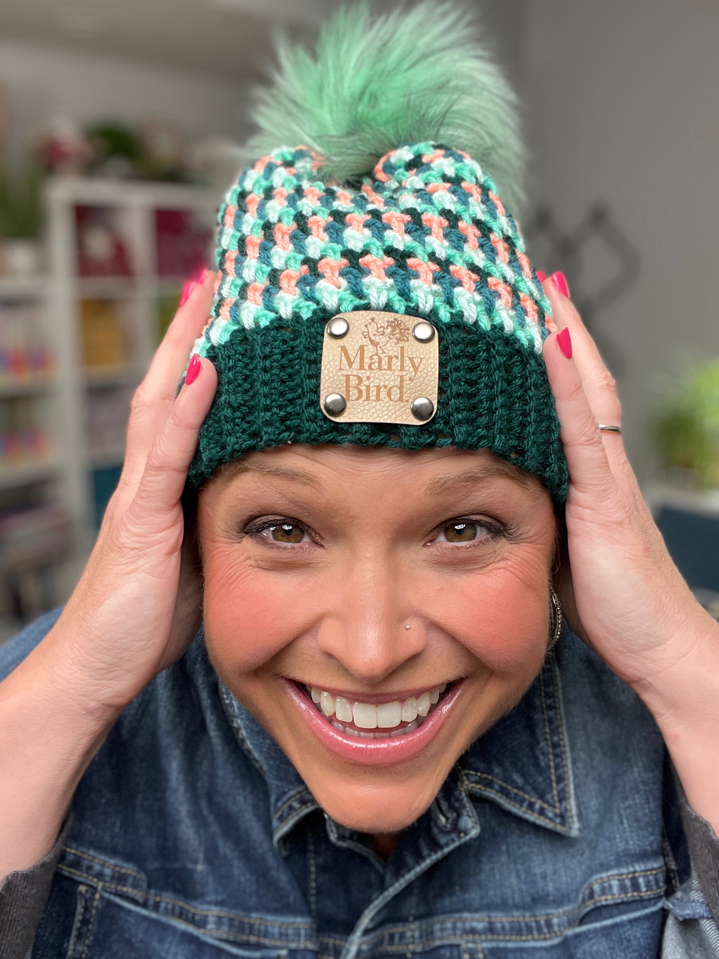 Flicker and Flash Crochet Hat Pattern