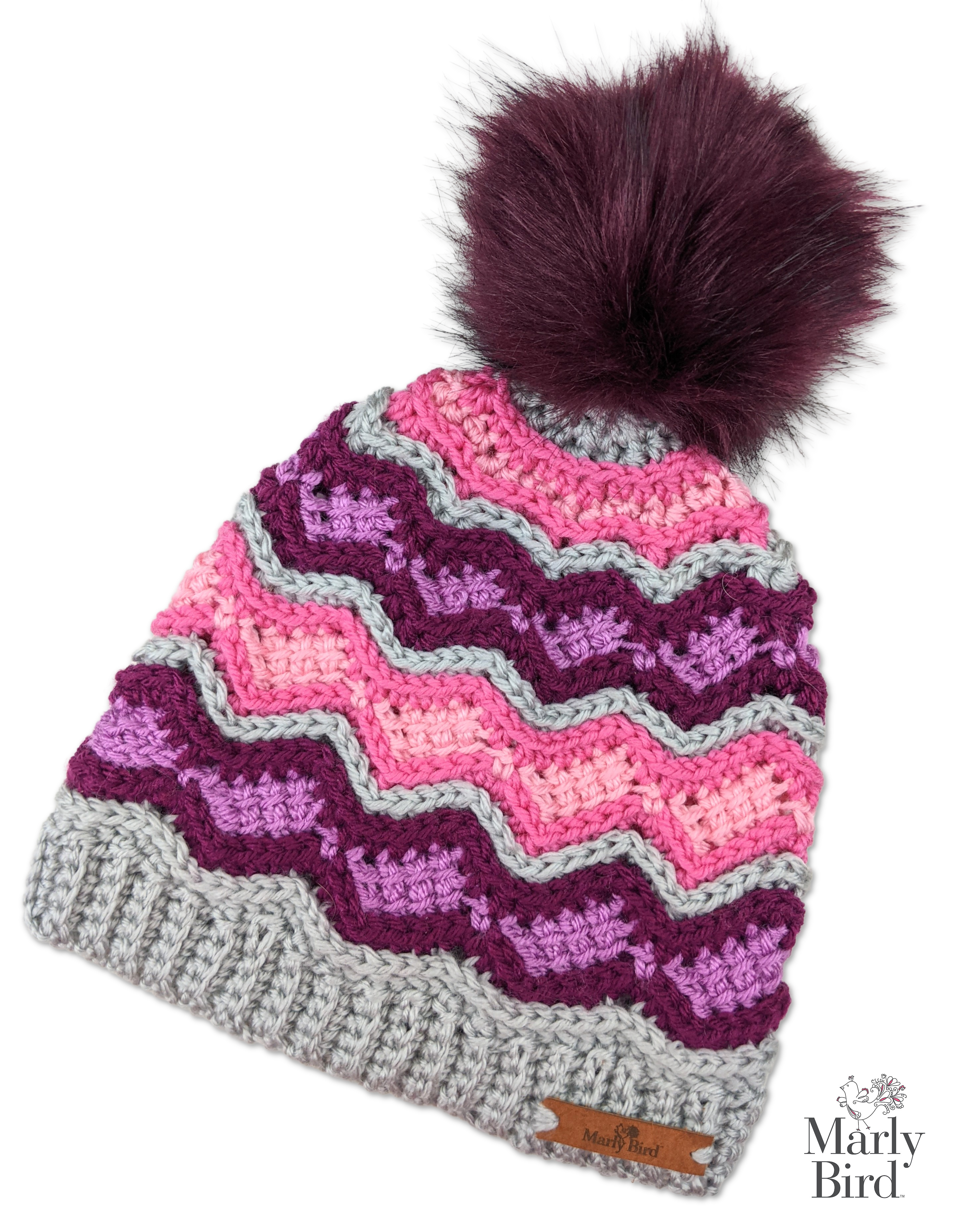 Bavaria Crochet Hat and Mitten Pattern