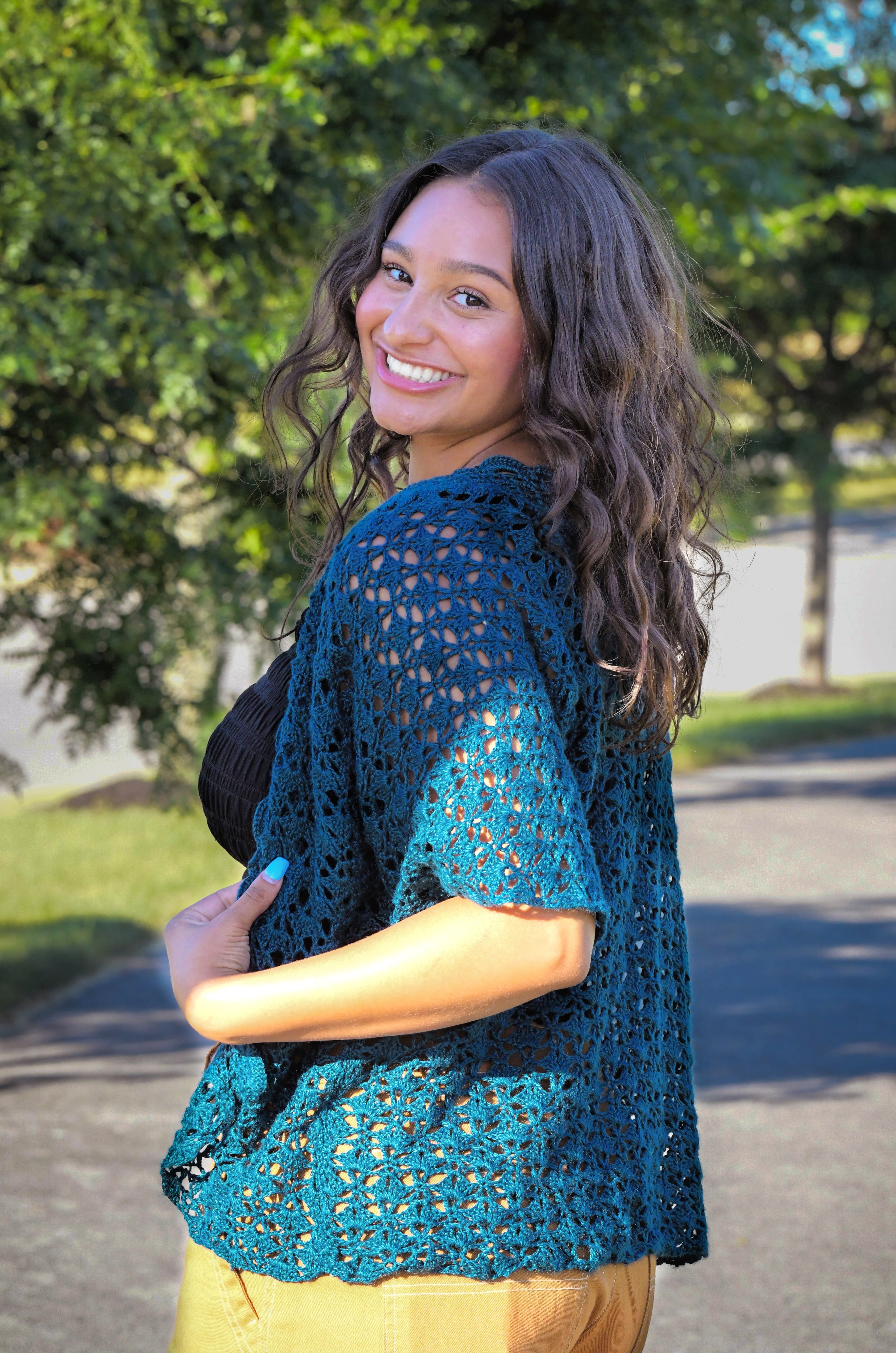 Garden Party Crochet Cardigan Pattern