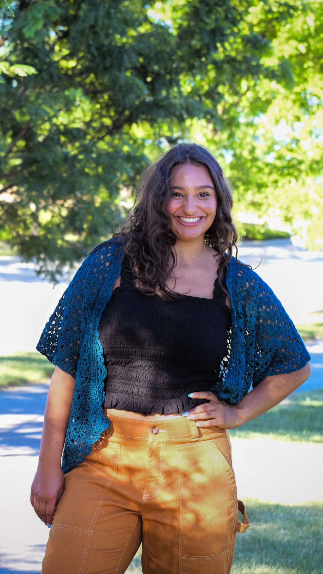 Garden Party Crochet Cardigan Pattern