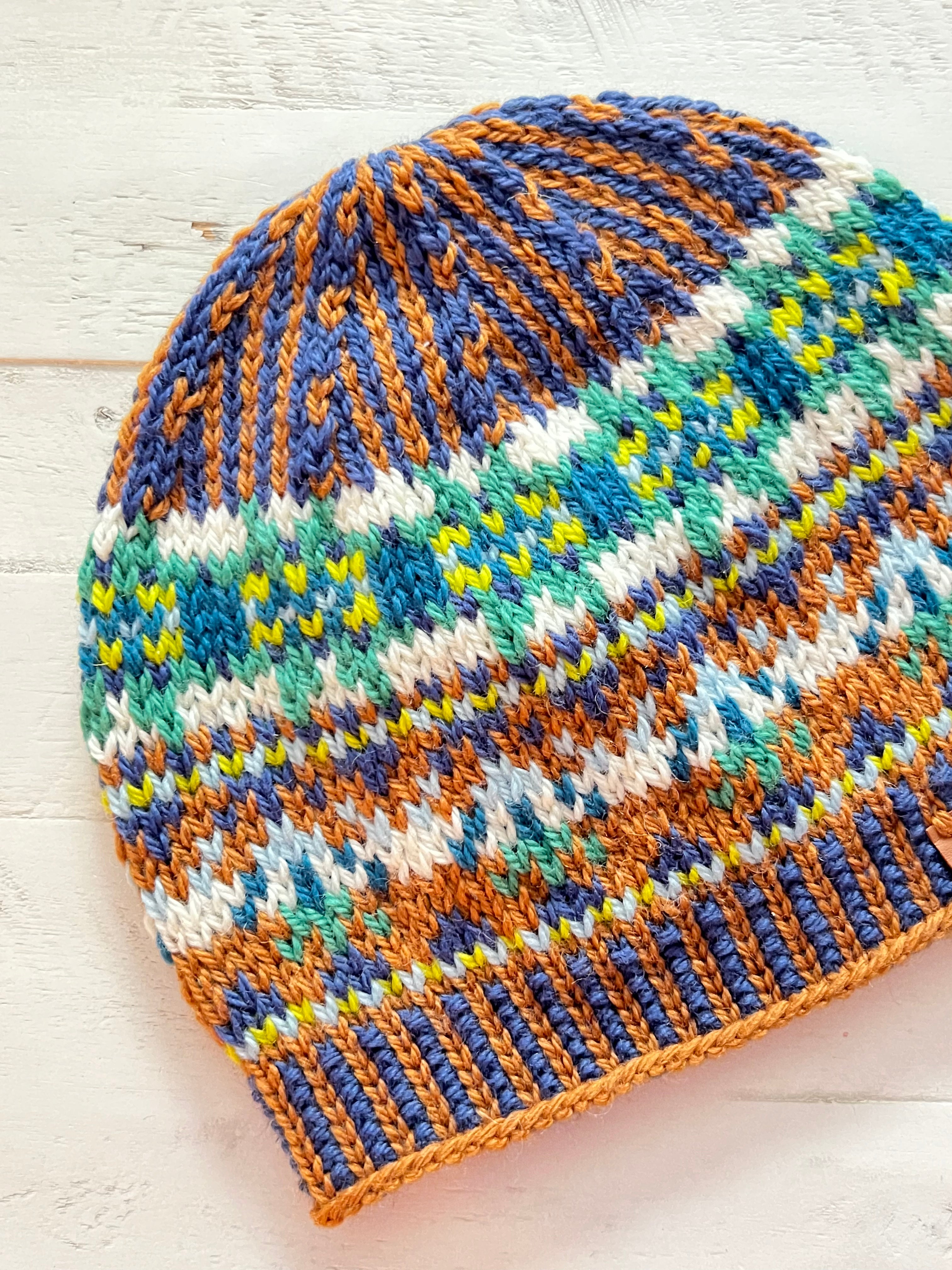 Harmony Hues Knit Hat Pattern