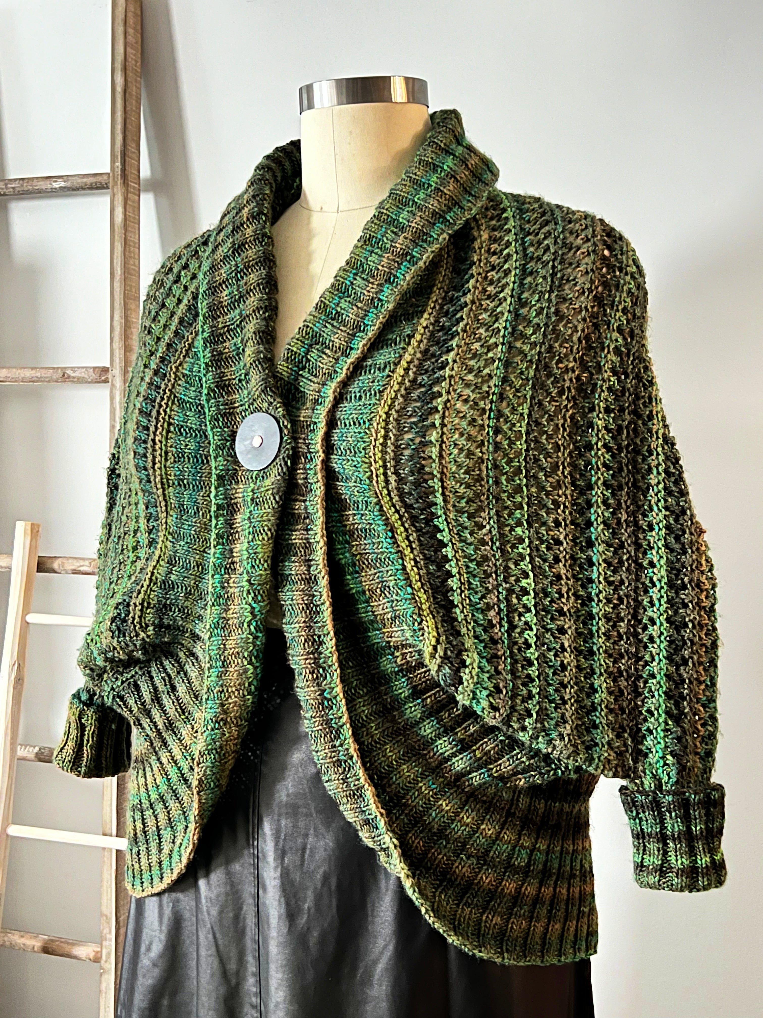 Know Your Worth Knit Cocoon Cardigan Pattern