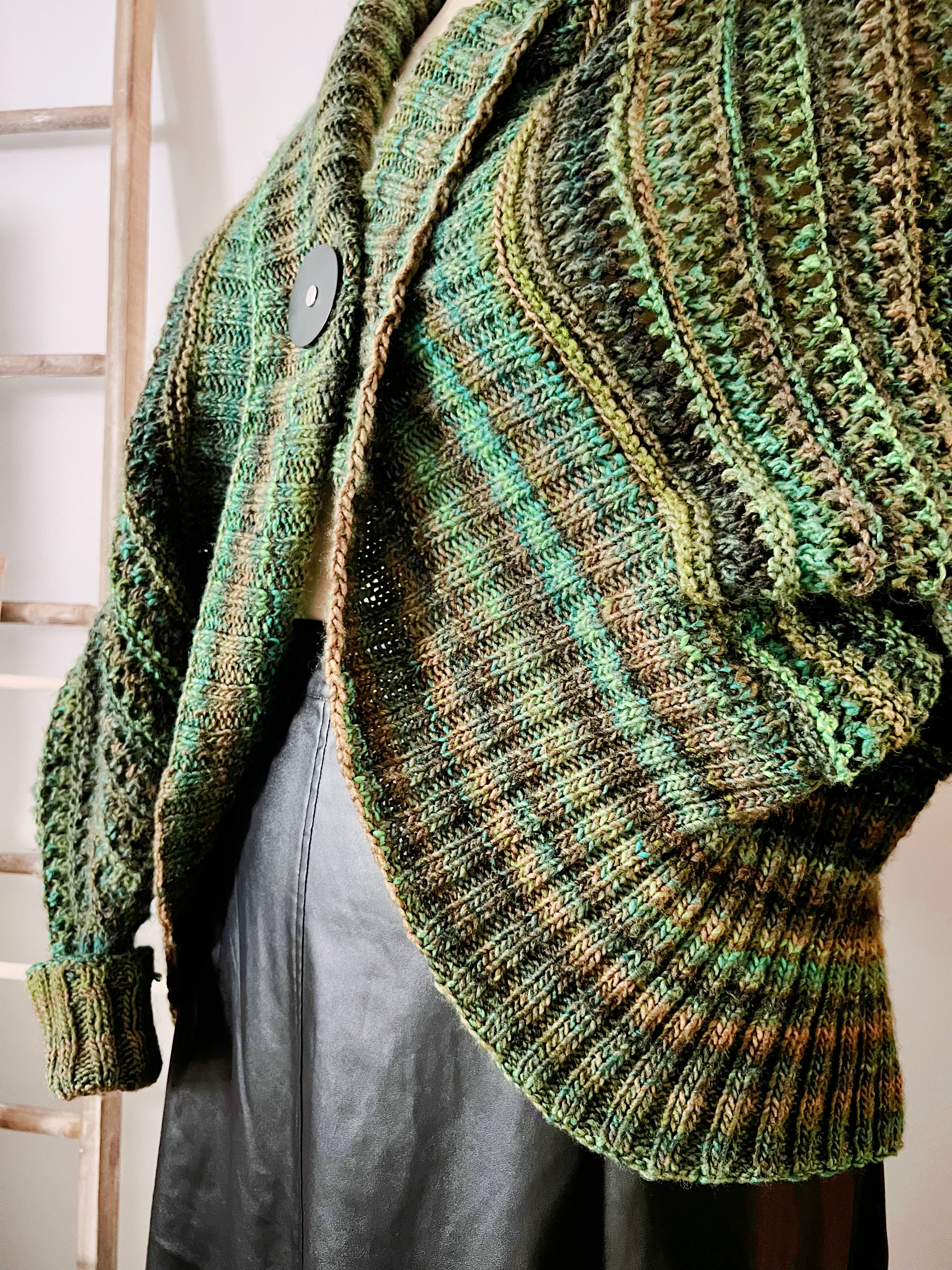 Know Your Worth Knit Cocoon Cardigan Pattern