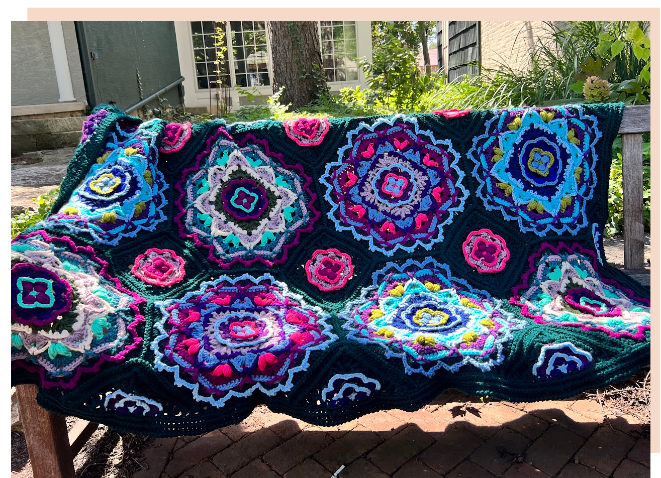 Monet Crochet Blanket Pattern