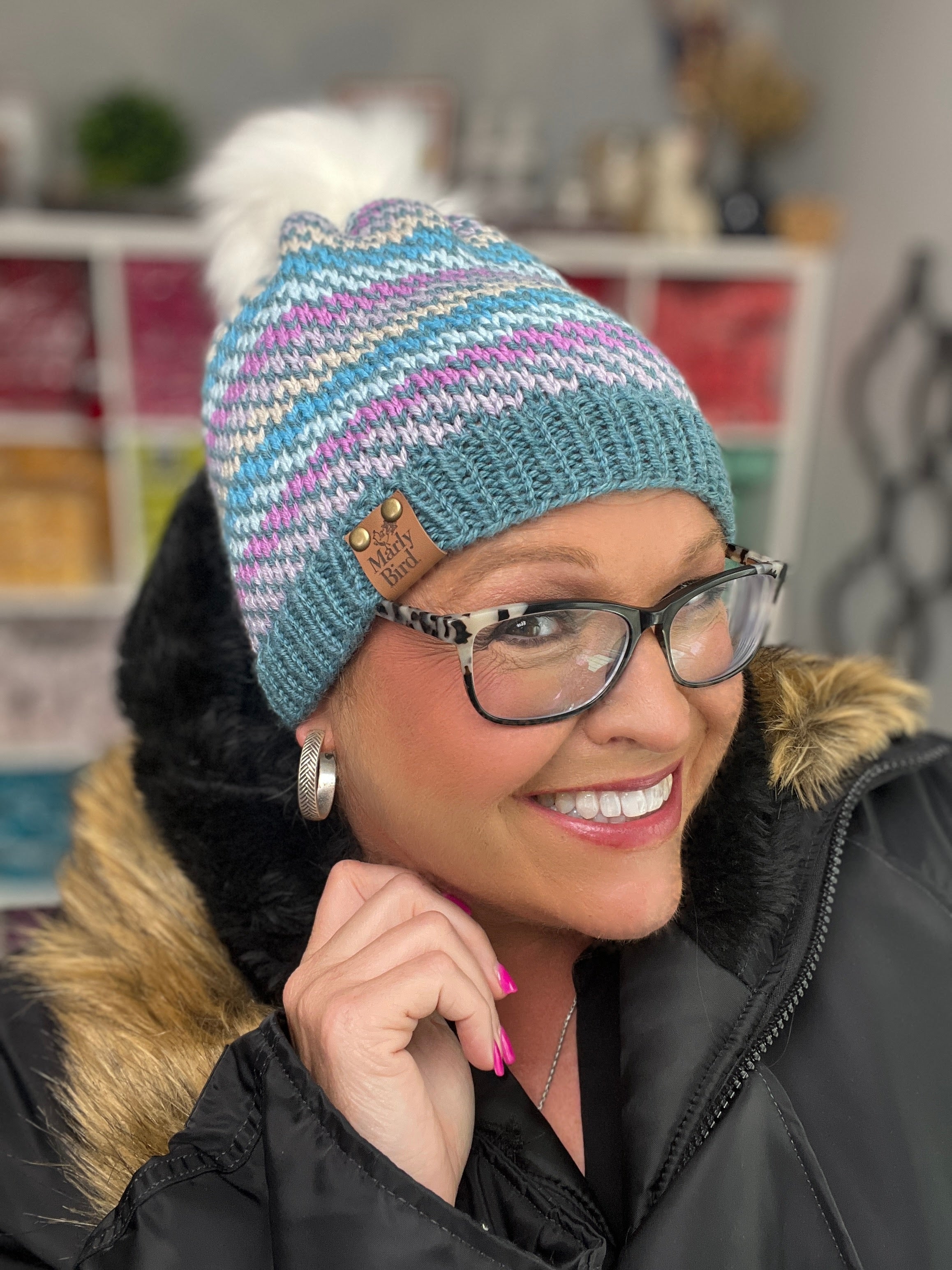 Prism Trail Knit Hat Pattern