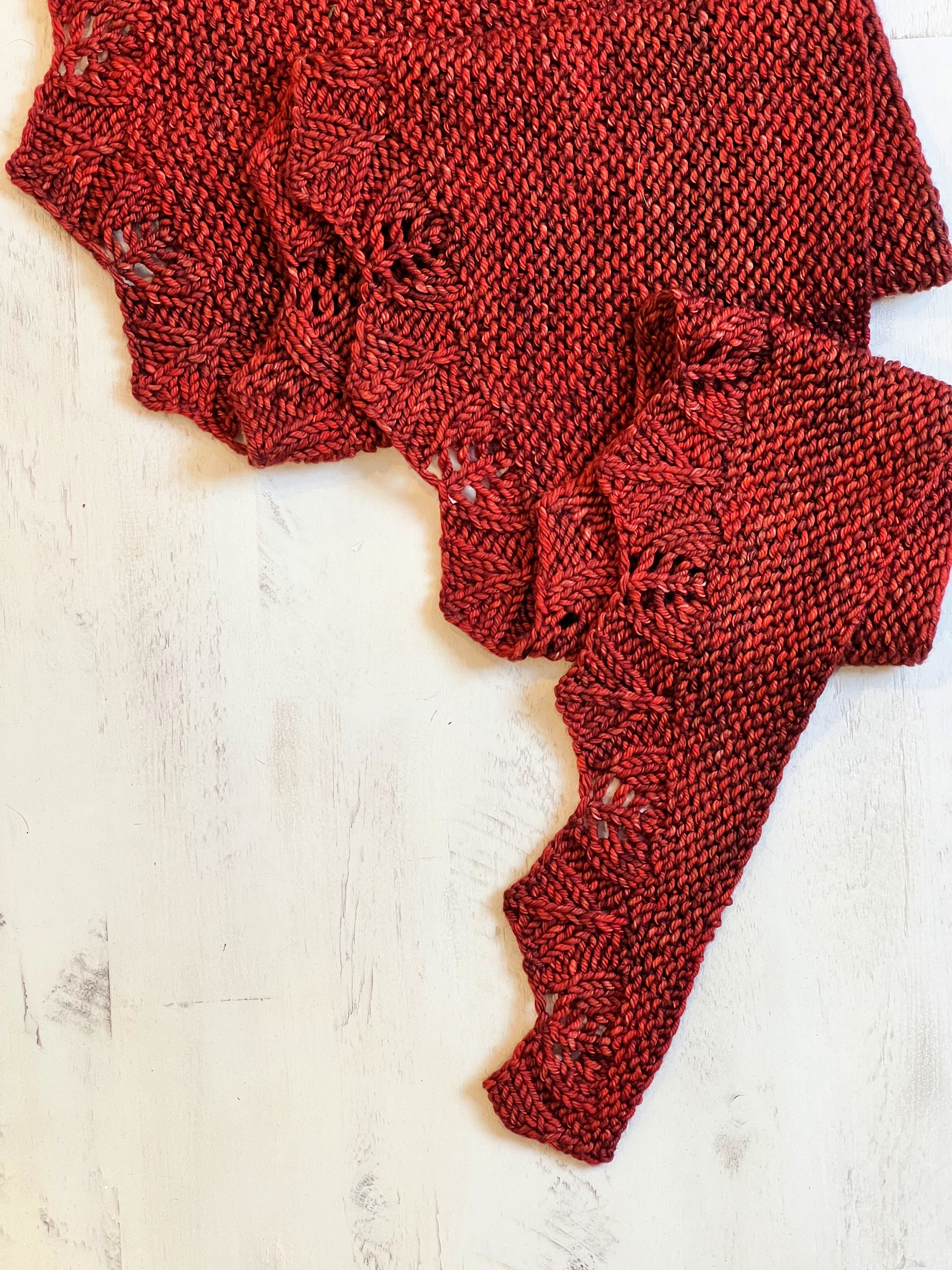 Elizabeth Simply Social Knit Shawl Pattern