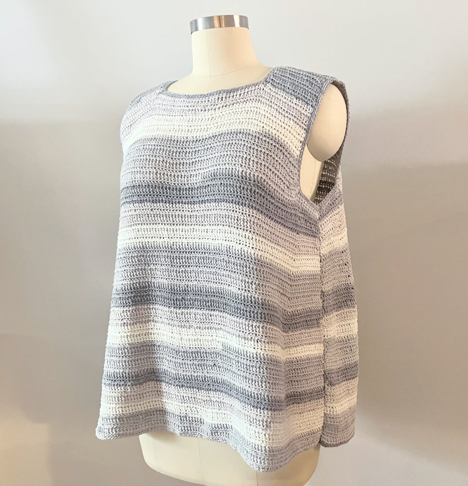 Stoney Creek Sleeveless Crochet Tee Pattern