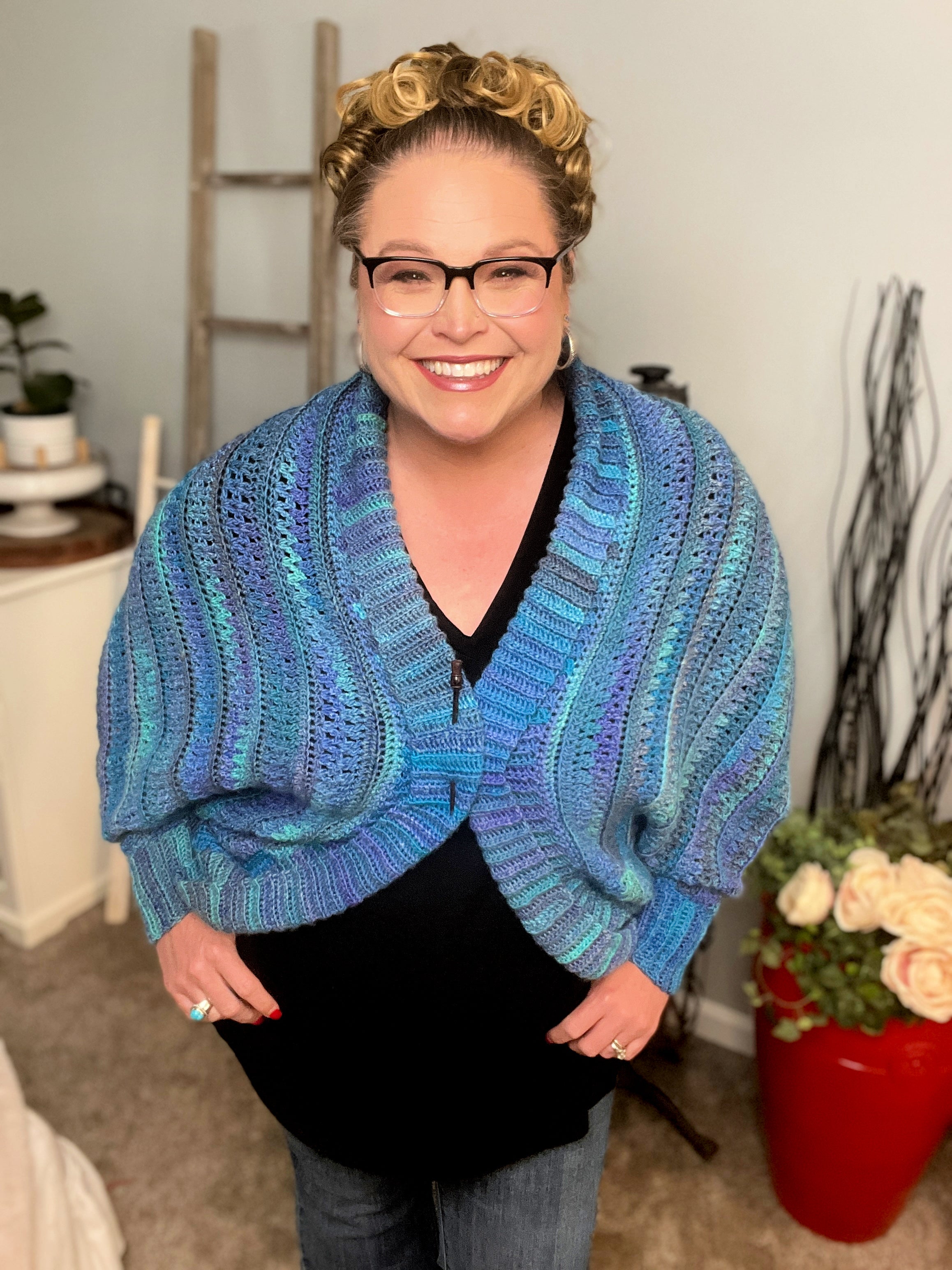You Are Valued Crochet Cocoon Cardigan Pattern