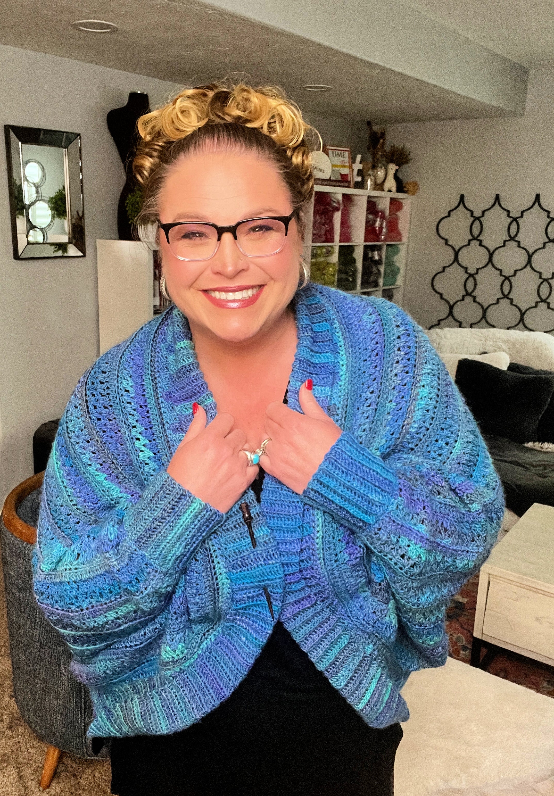 You Are Valued Crochet Cocoon Cardigan Pattern