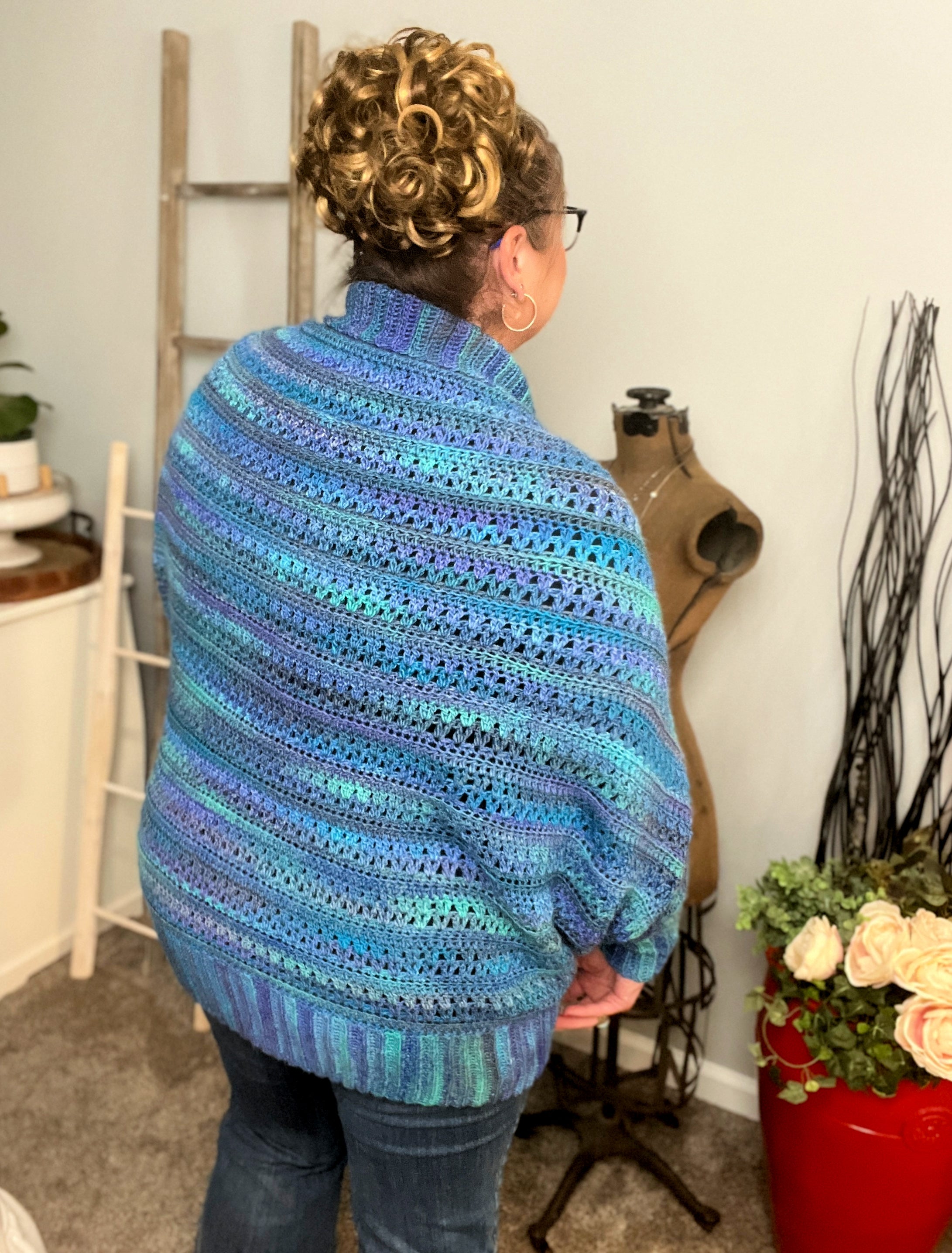 You Are Valued Crochet Cocoon Cardigan Pattern