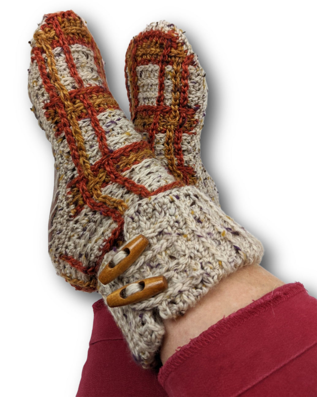 Hvita Crochet Slipper Pattern