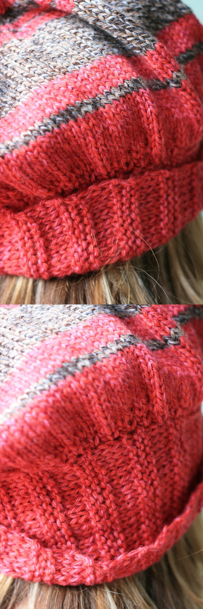 Ratatouille Slouchy Knit Hat Pattern