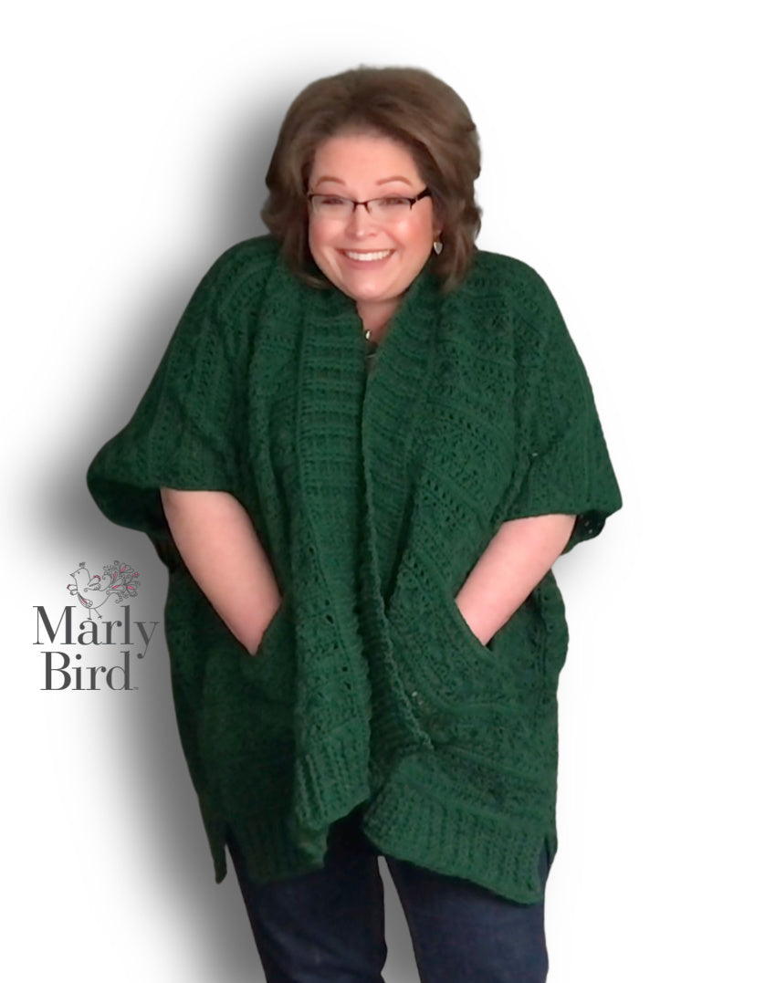 Creekside Crochet Ruana Pattern