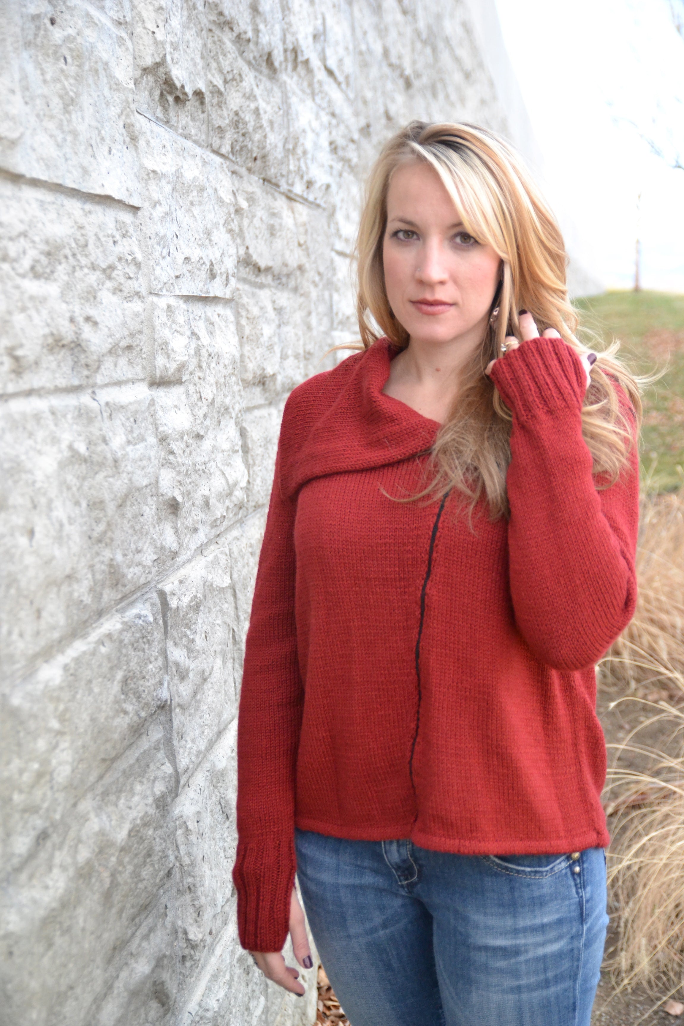 Elegantly Edgy Knit Jacket Pattern (PDF) – Modern Size-Inclusive Knit Jacket