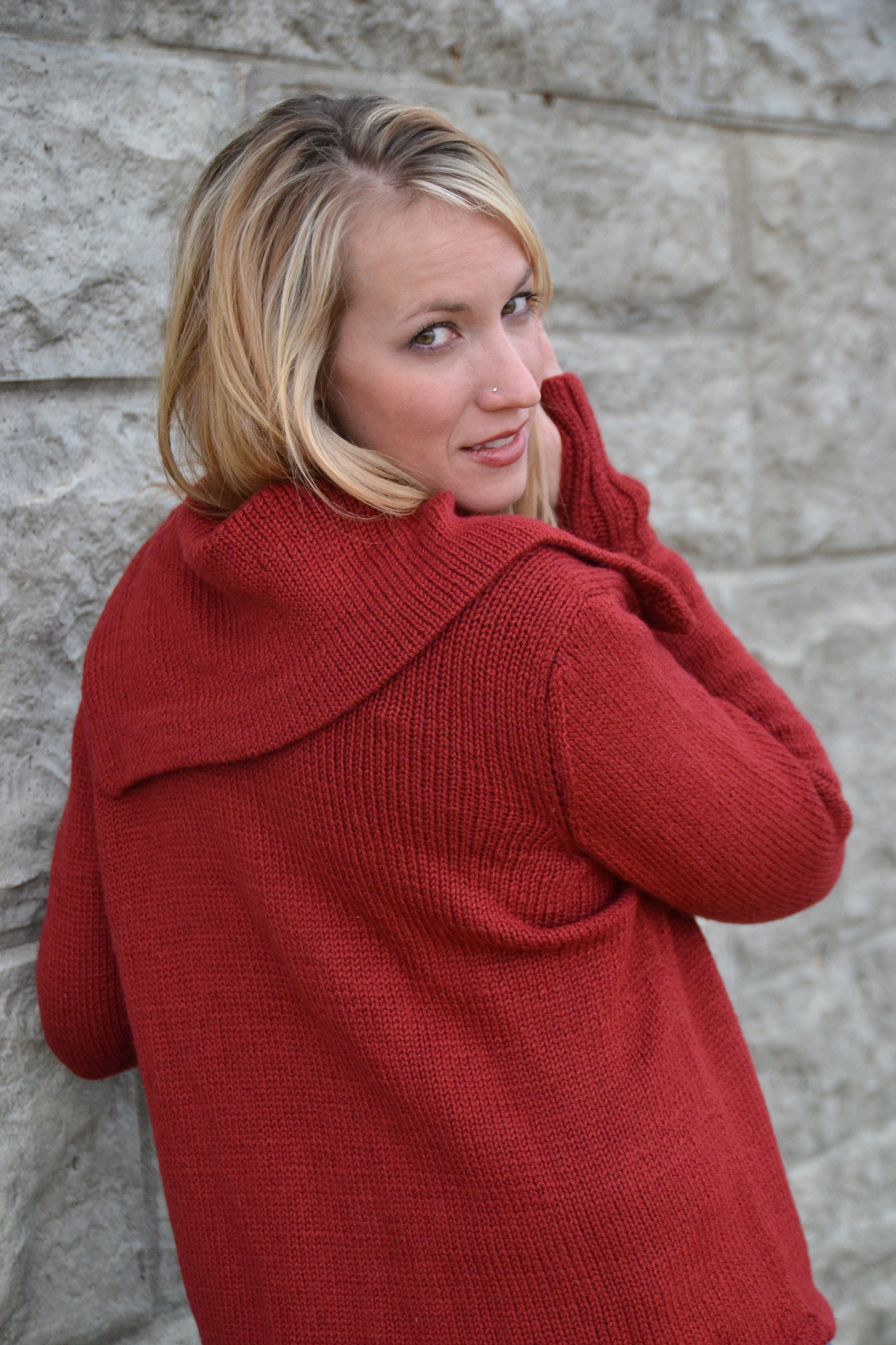 Elegantly Edgy Knit Jacket Pattern (PDF) – Modern Size-Inclusive Knit Jacket