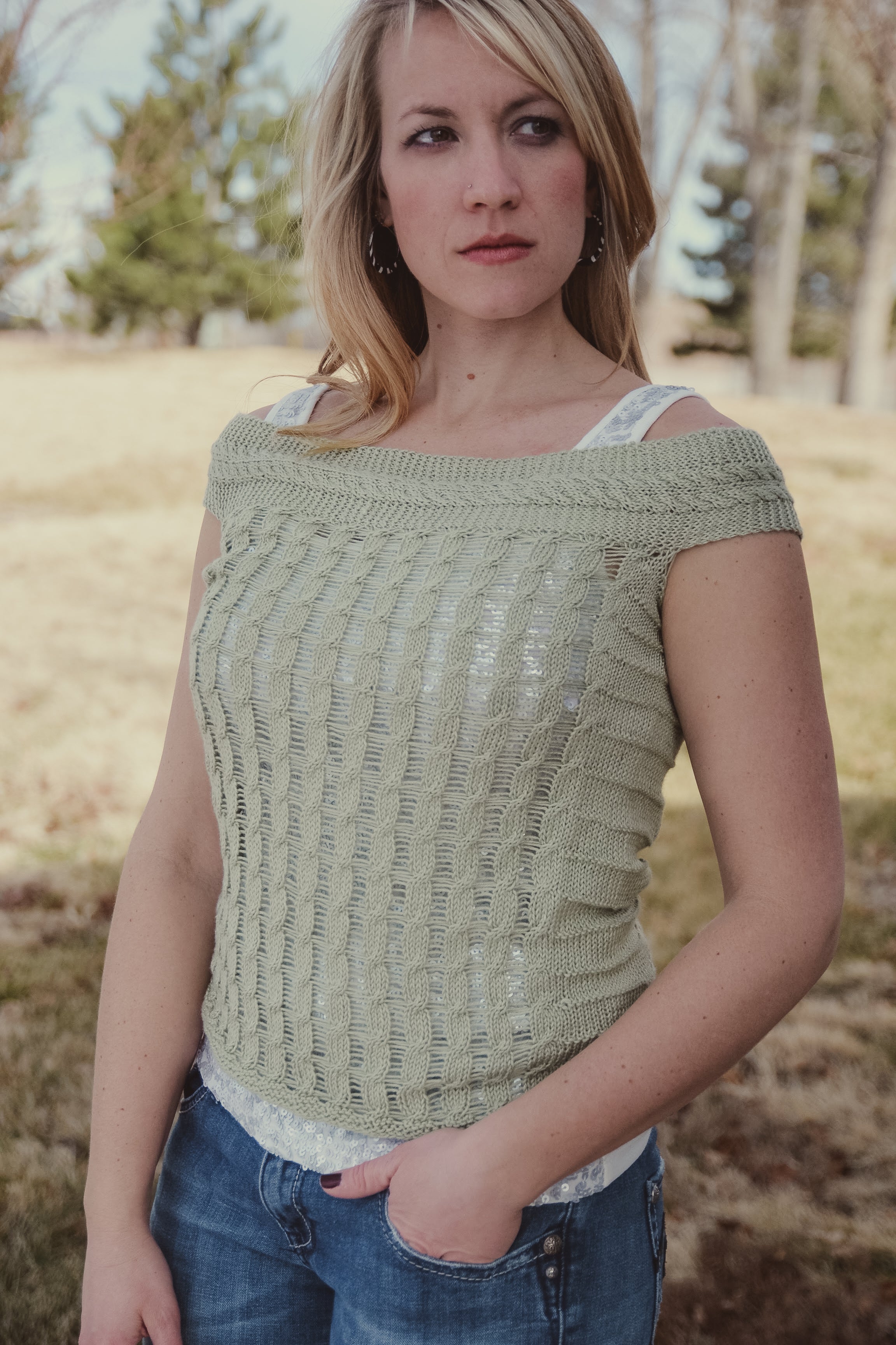 Savannah Shutters Knit Top Pattern