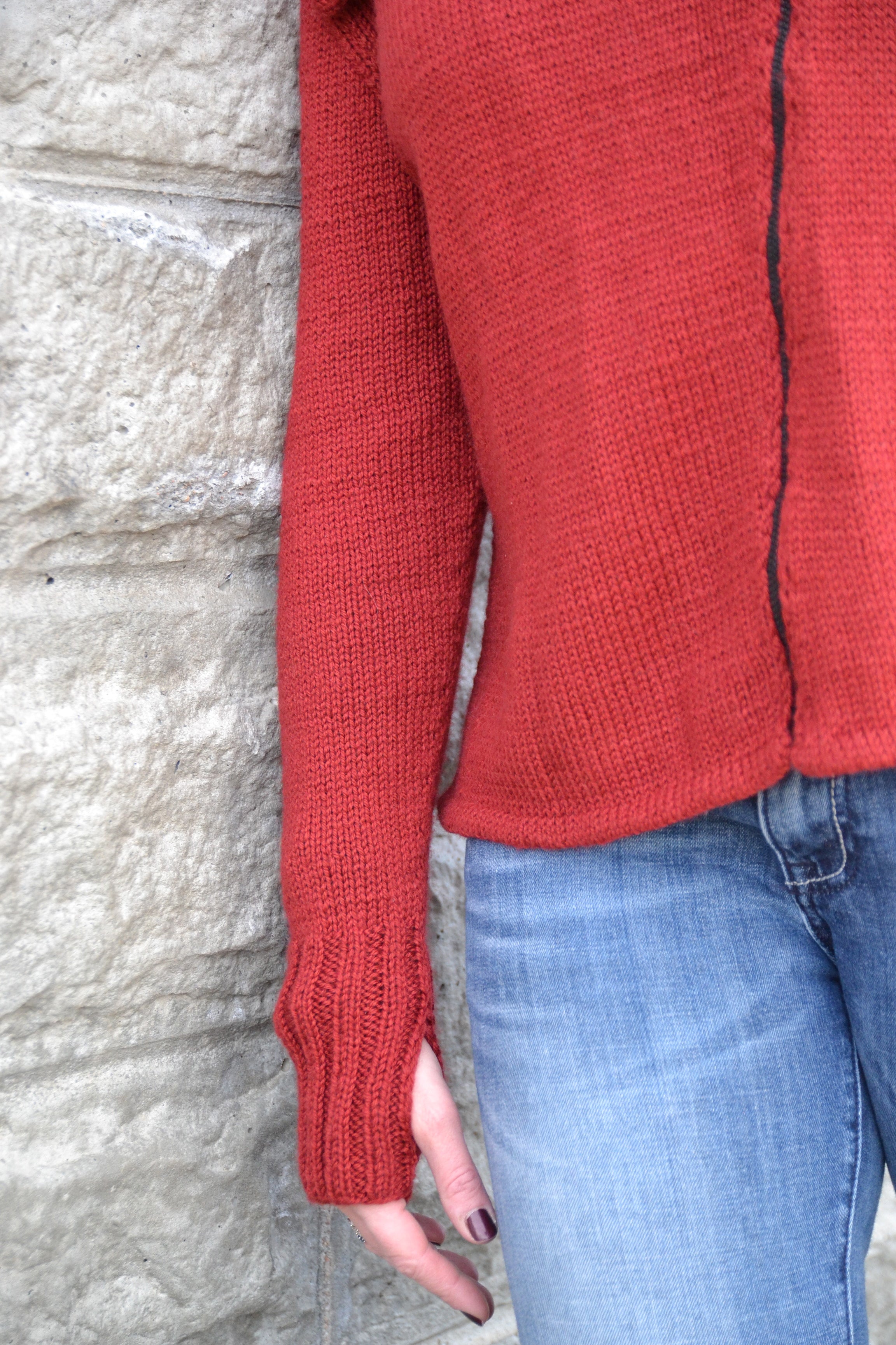 Elegantly Edgy Knit Jacket Pattern (PDF) – Modern Size-Inclusive Knit Jacket