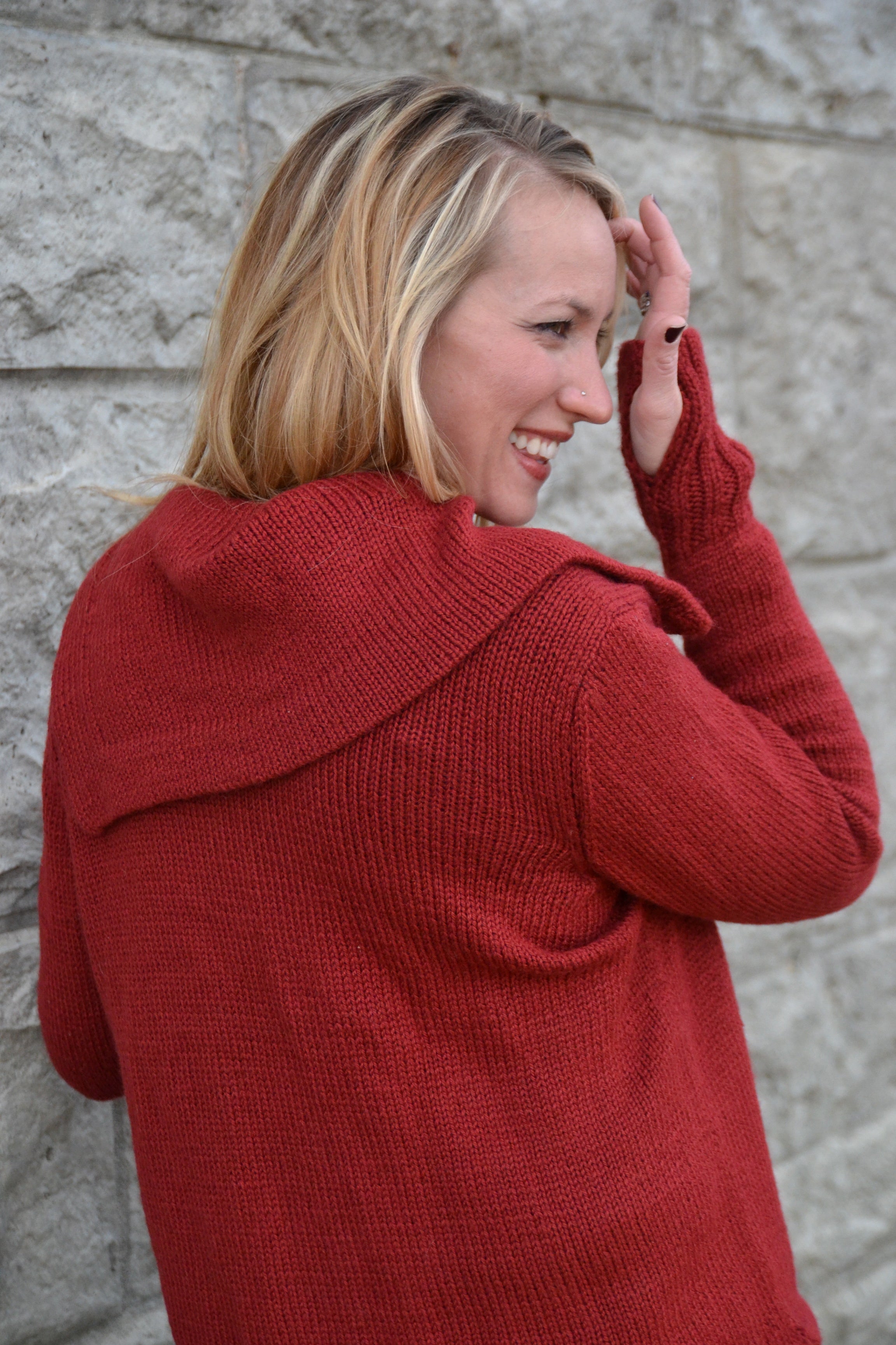 Elegantly Edgy Knit Jacket Pattern (PDF) – Modern Size-Inclusive Knit Jacket