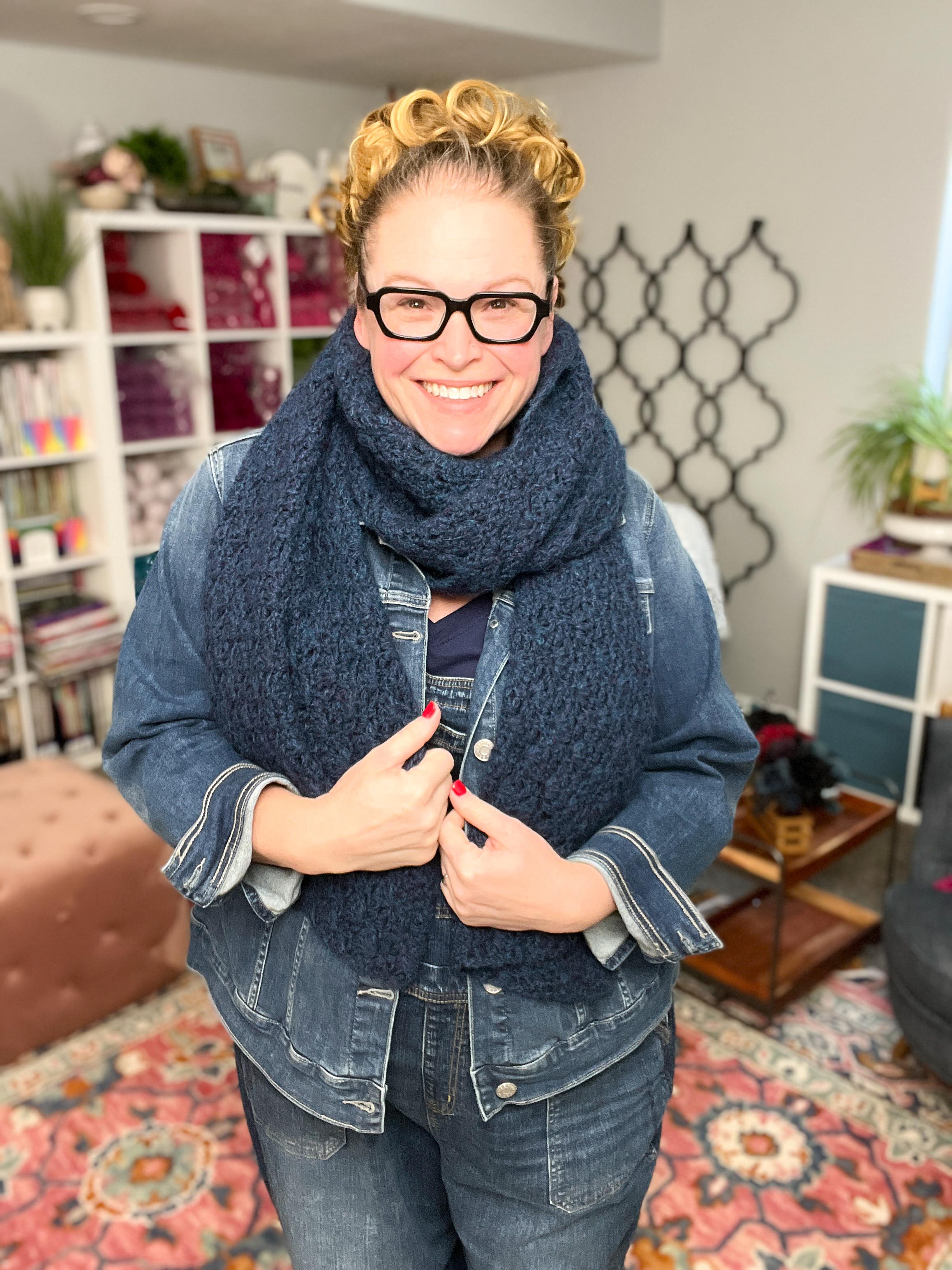 Alpaca Clouds Crochet Wrap Pattern – Lace Shawl PDF by Marly Bird
