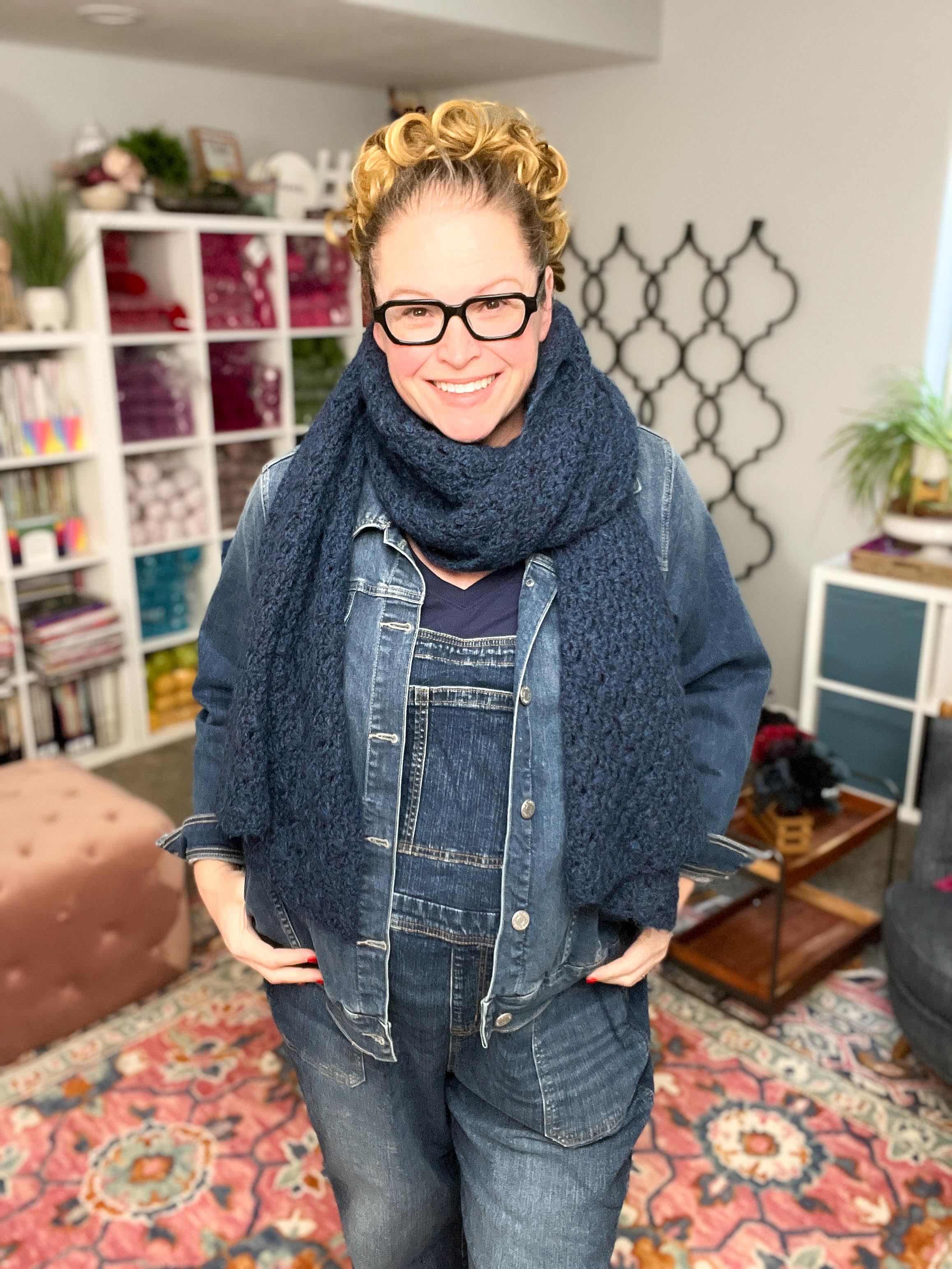 Alpaca Clouds Crochet Wrap Pattern – Lace Shawl PDF by Marly Bird