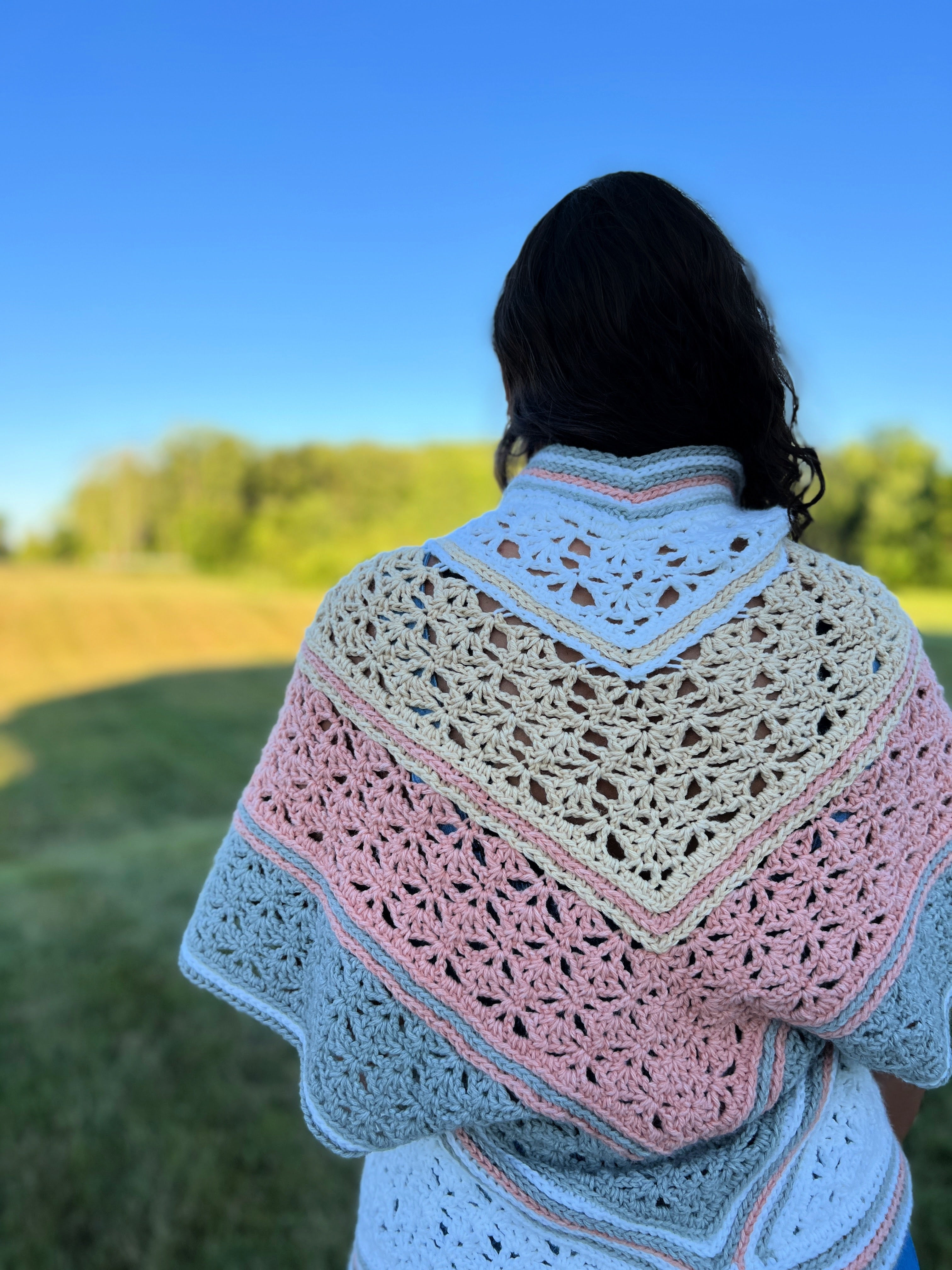 Amaya Crochet Shrug Pattern