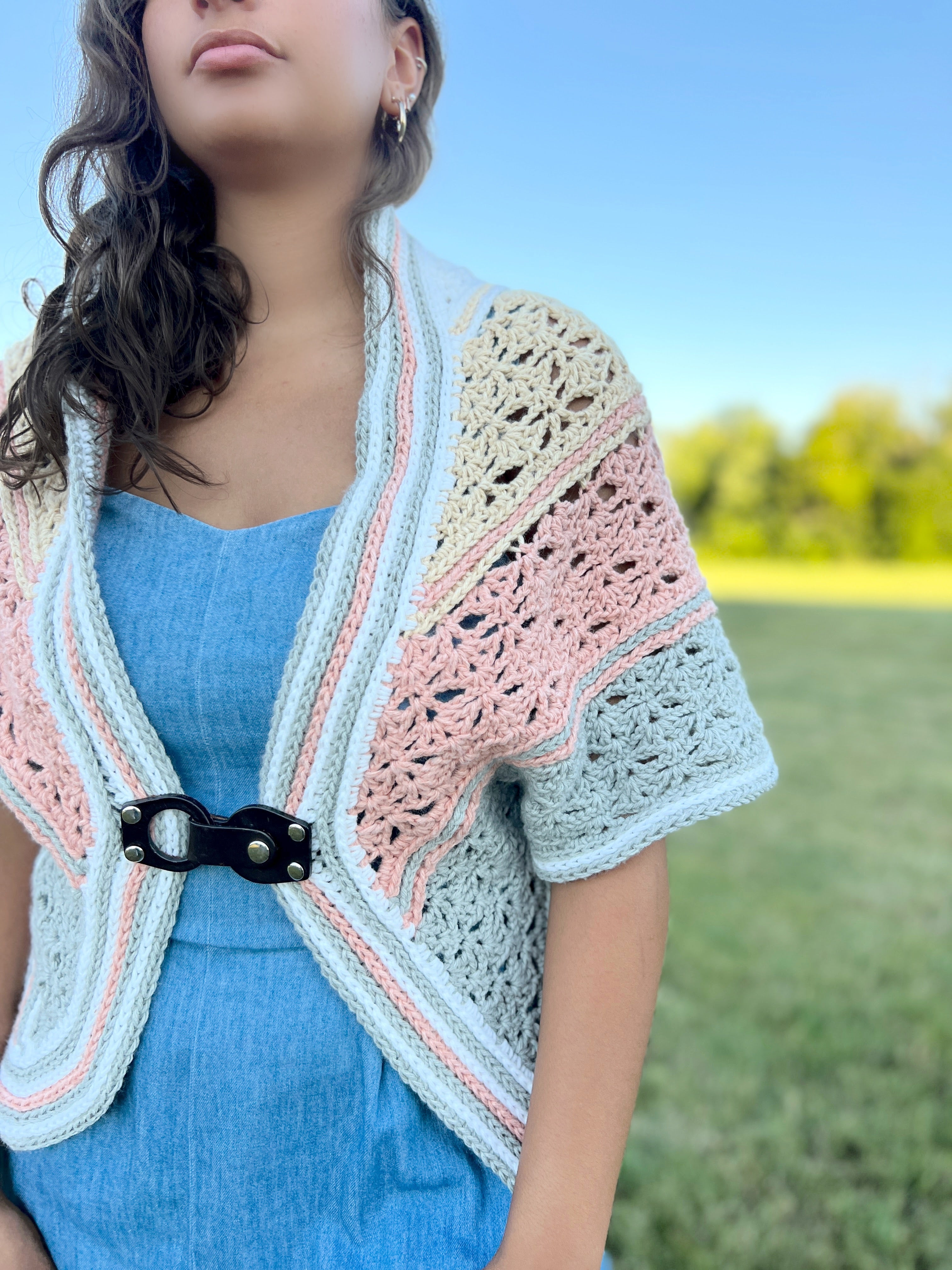 Amaya Crochet Shrug Pattern