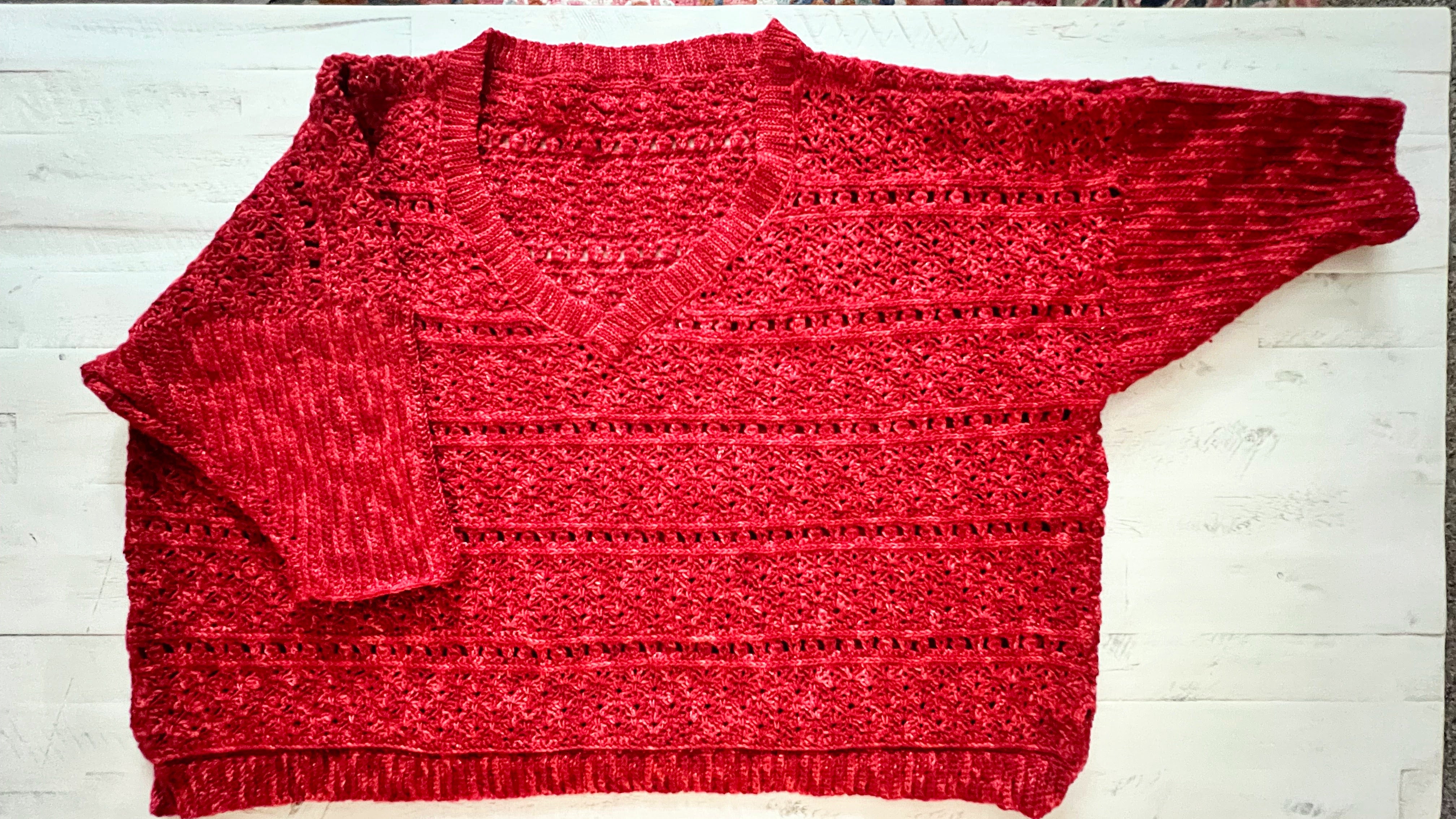 Bellini Crochet Sweater Pattern