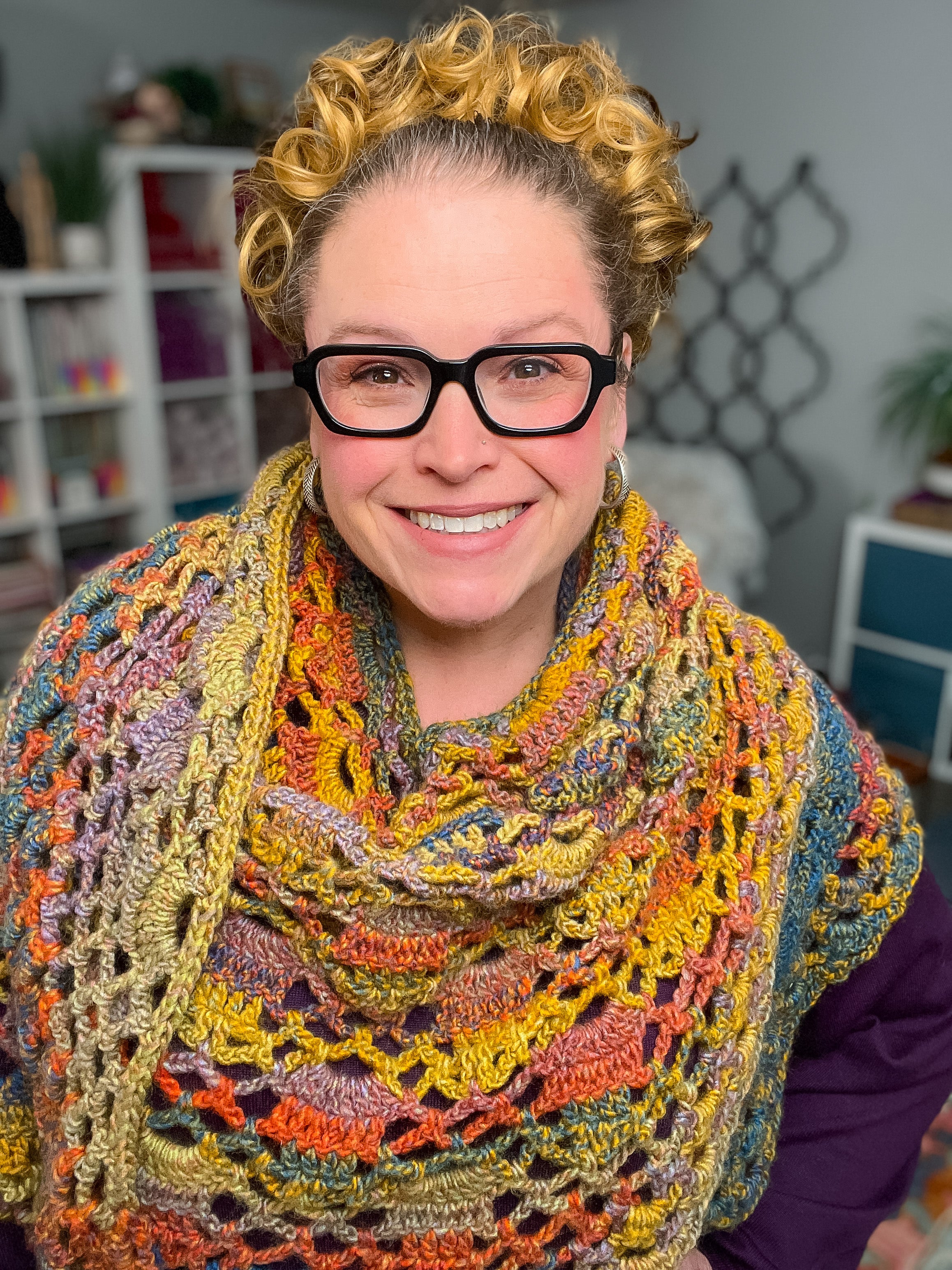 Boothbay Harbor Crochet Shawl Pattern