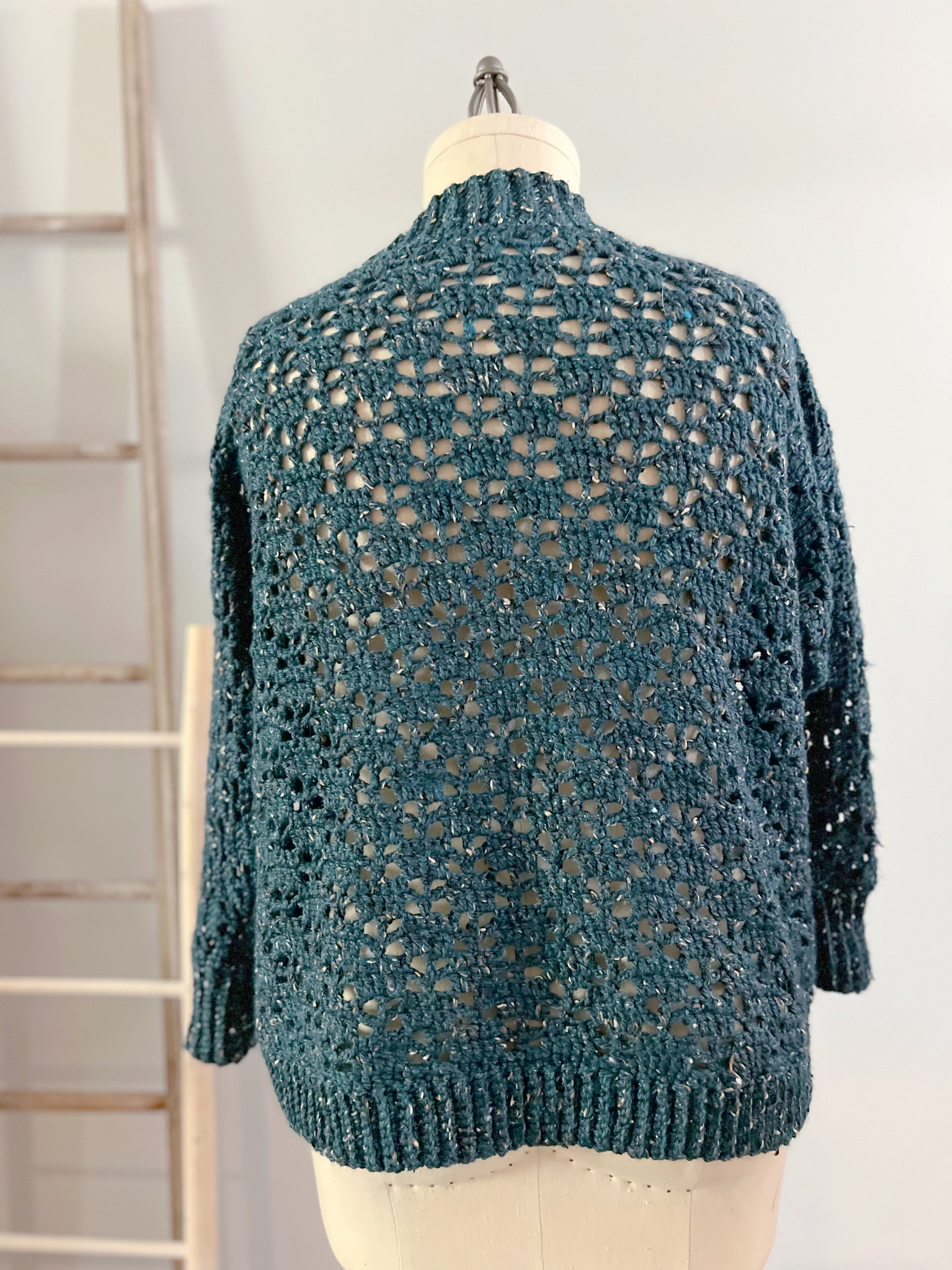 Aurora Lace Crochet Cardigan Pattern