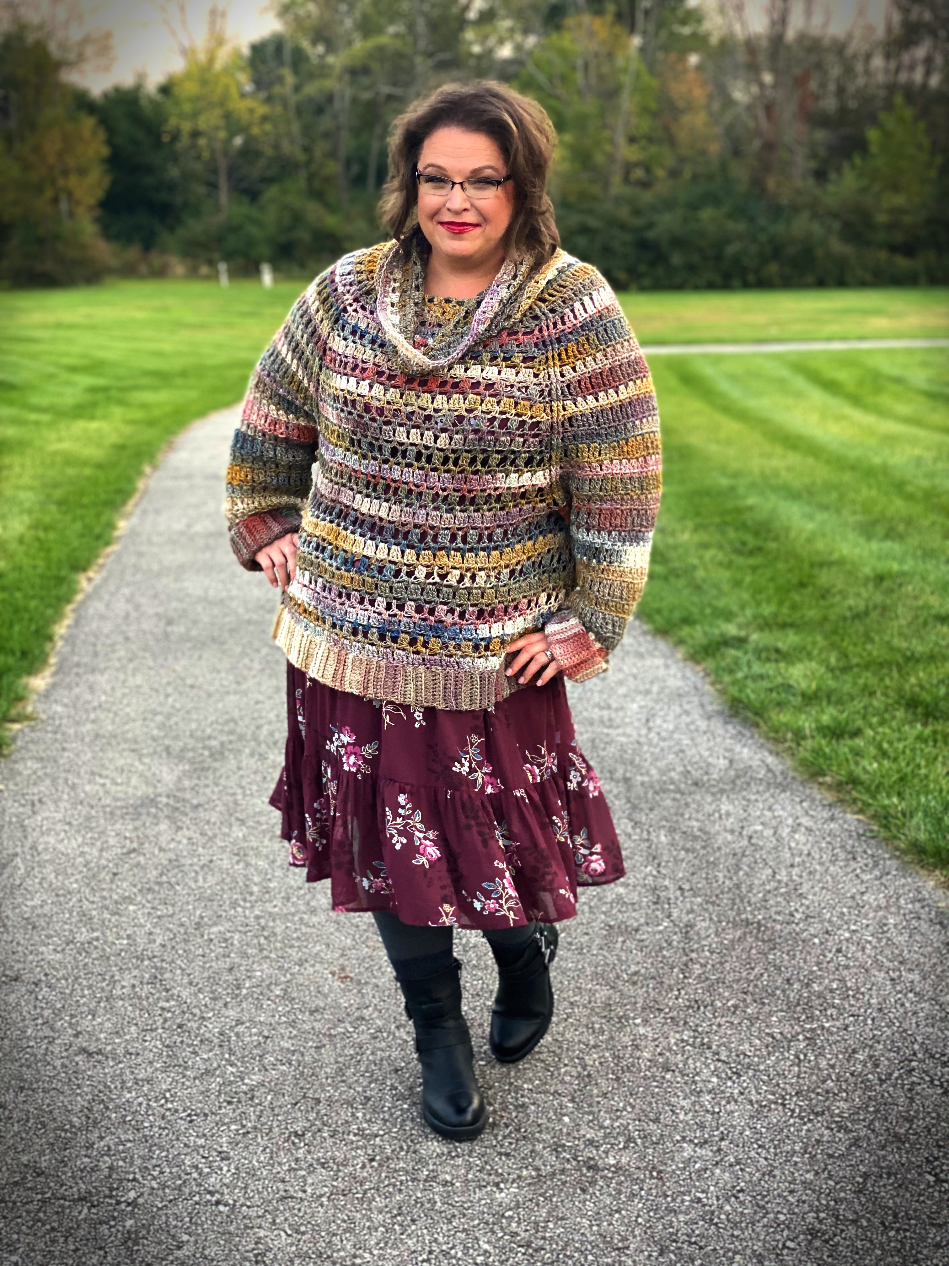 Crochet Swoncho Makealong Sample