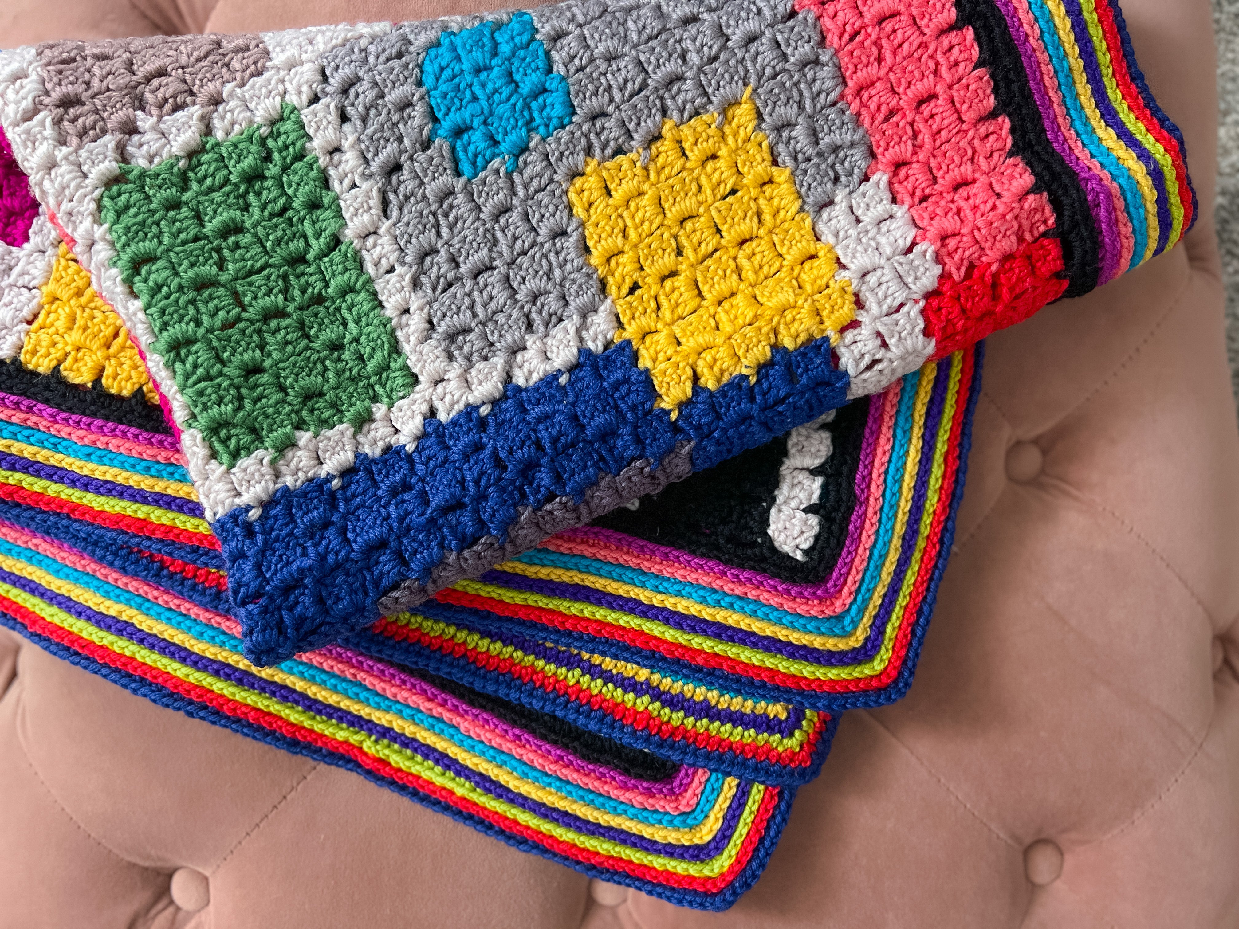 Day Dream C2C Crochet Blanket Pattern | Corner to Corner Throw