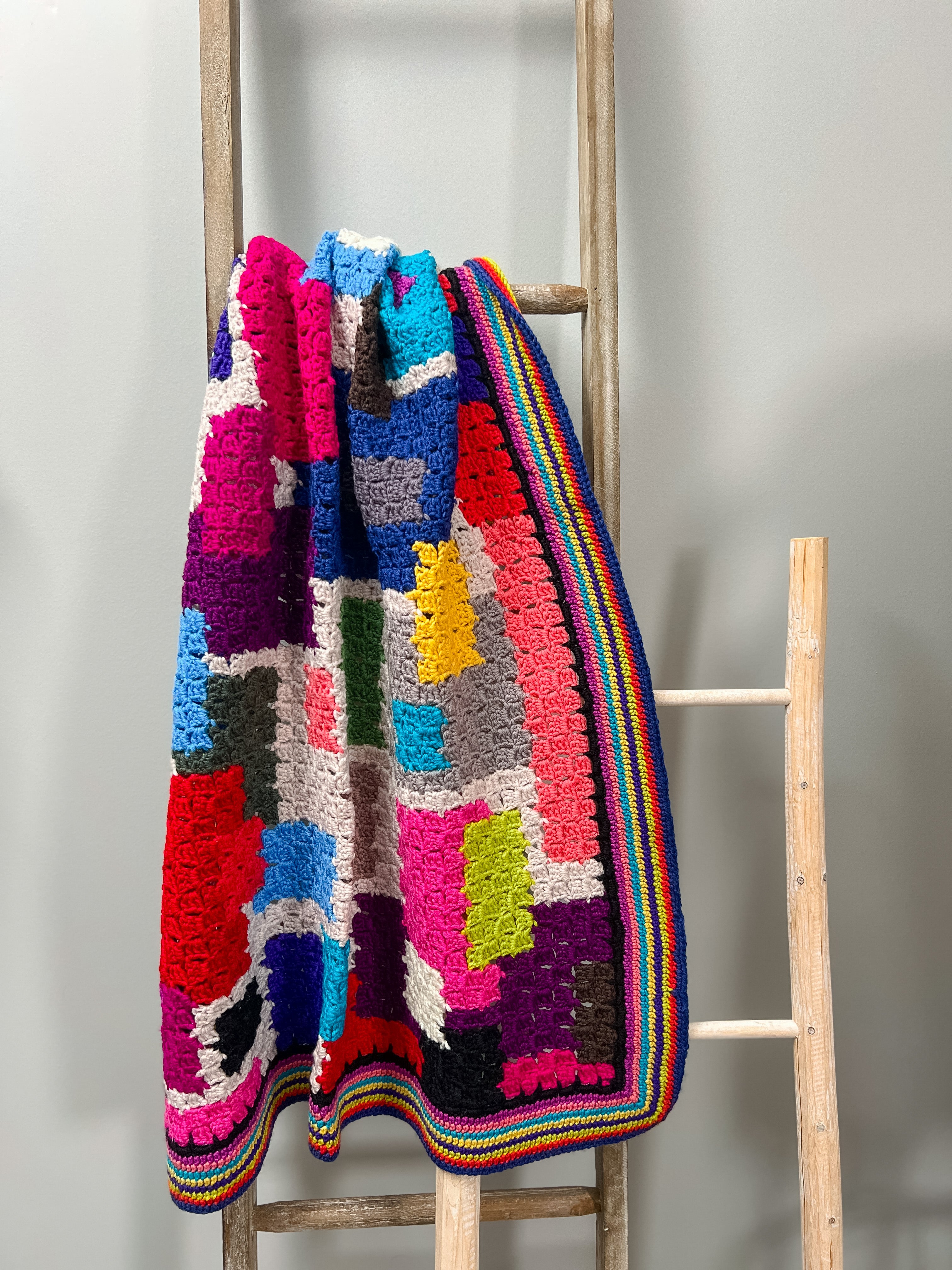Day Dream C2C Crochet Blanket Pattern | Corner to Corner Throw