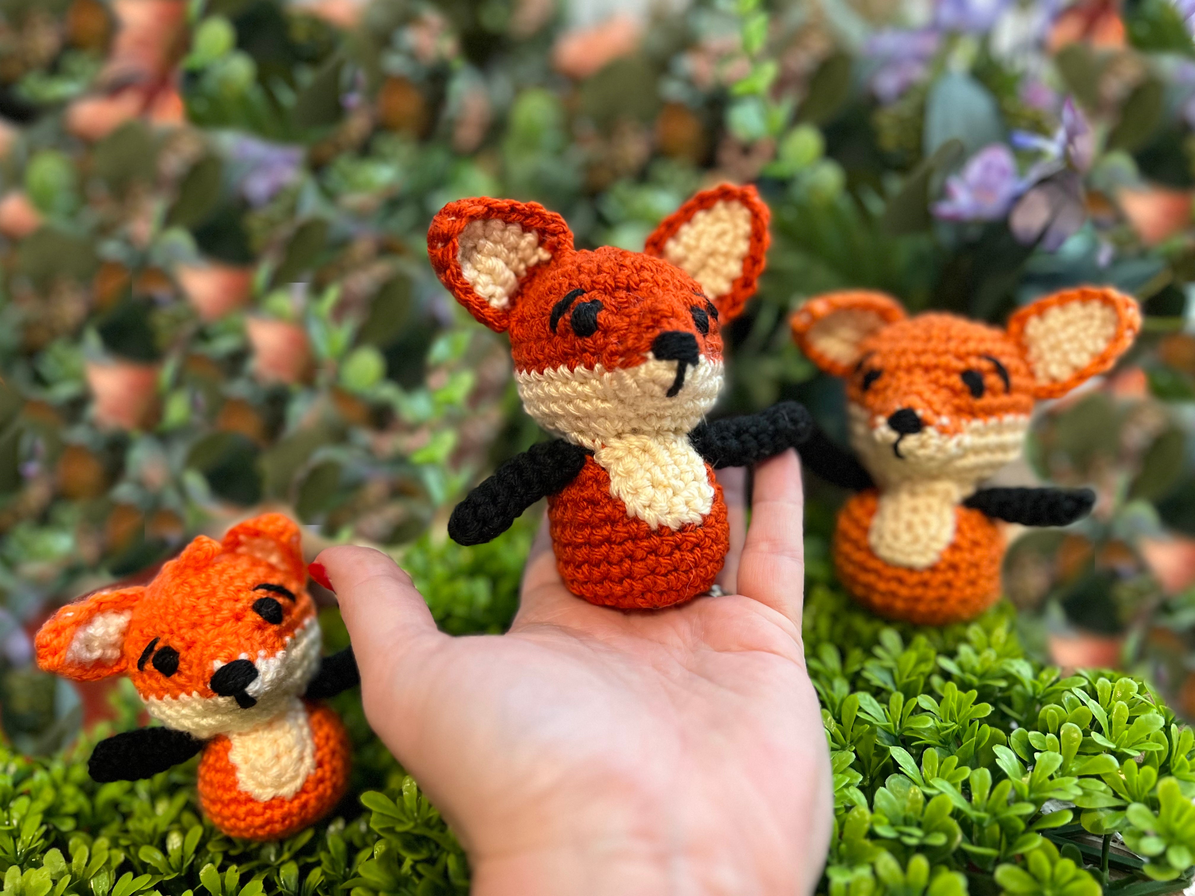 Felix the Fox Crochet Pattern (PDF) | Amigurumi Fox in 3 Sizes