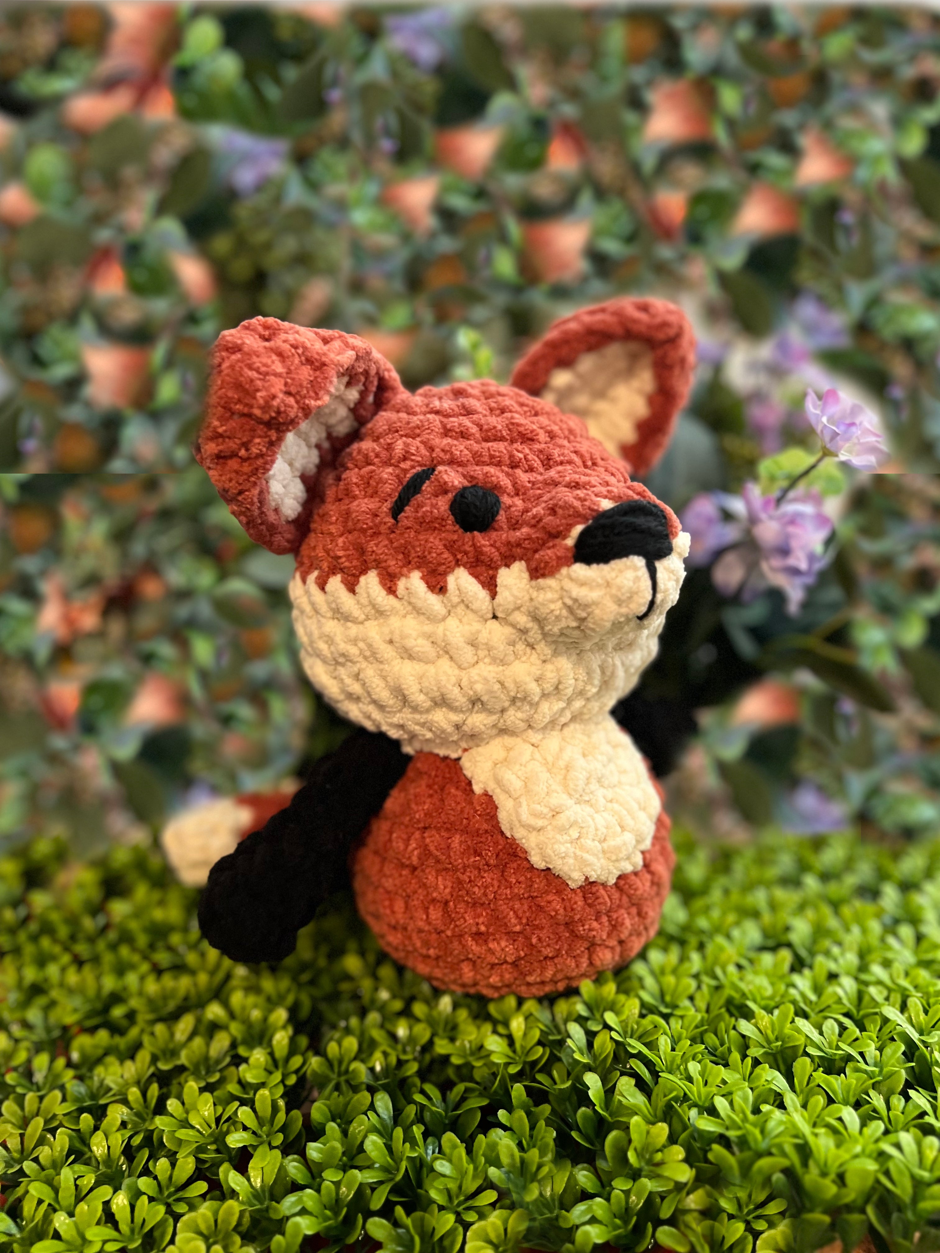 Felix the Fox Crochet Pattern (PDF) | Amigurumi Fox in 3 Sizes