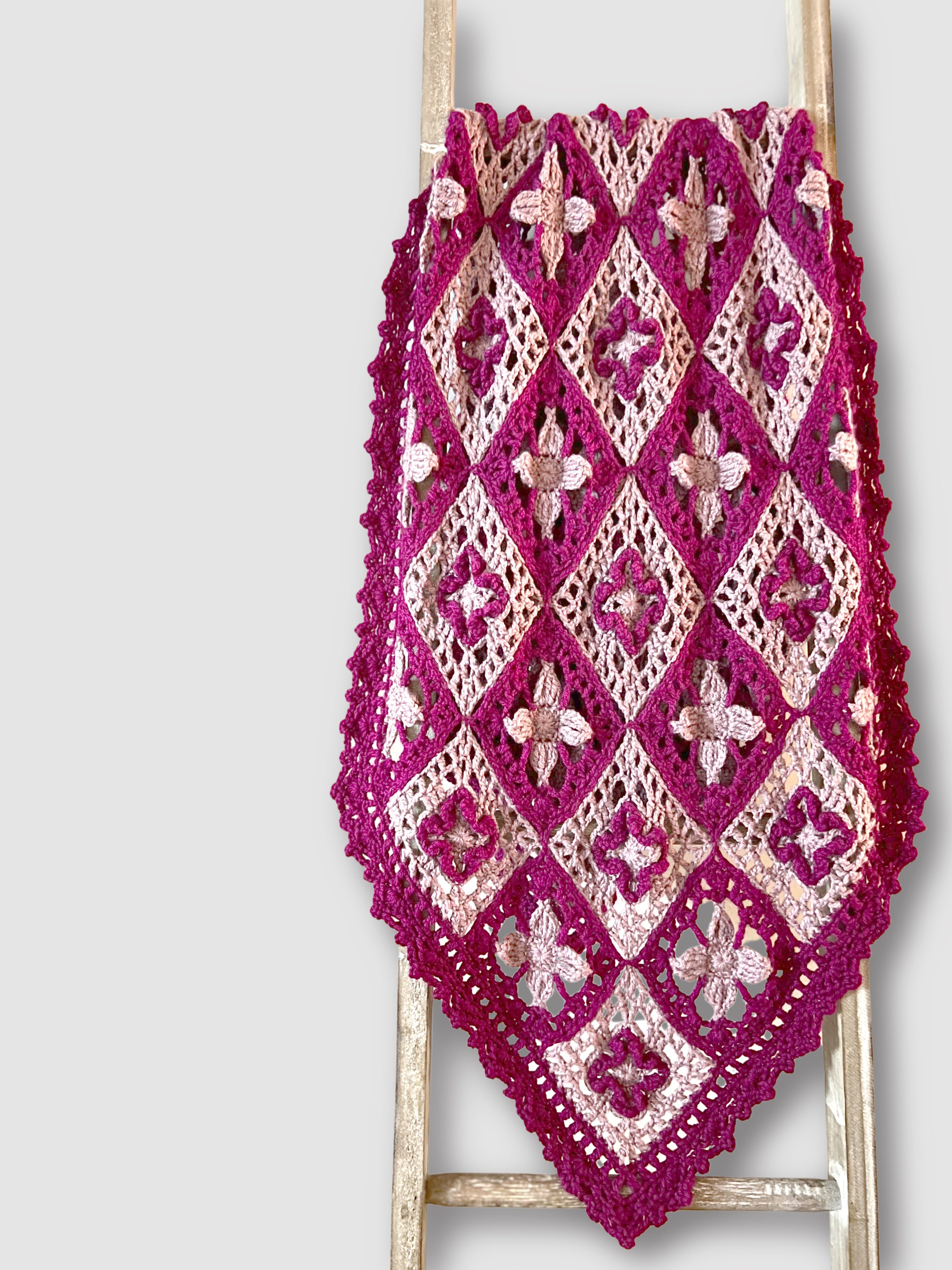 Fernanda Motif Crochet Wrap