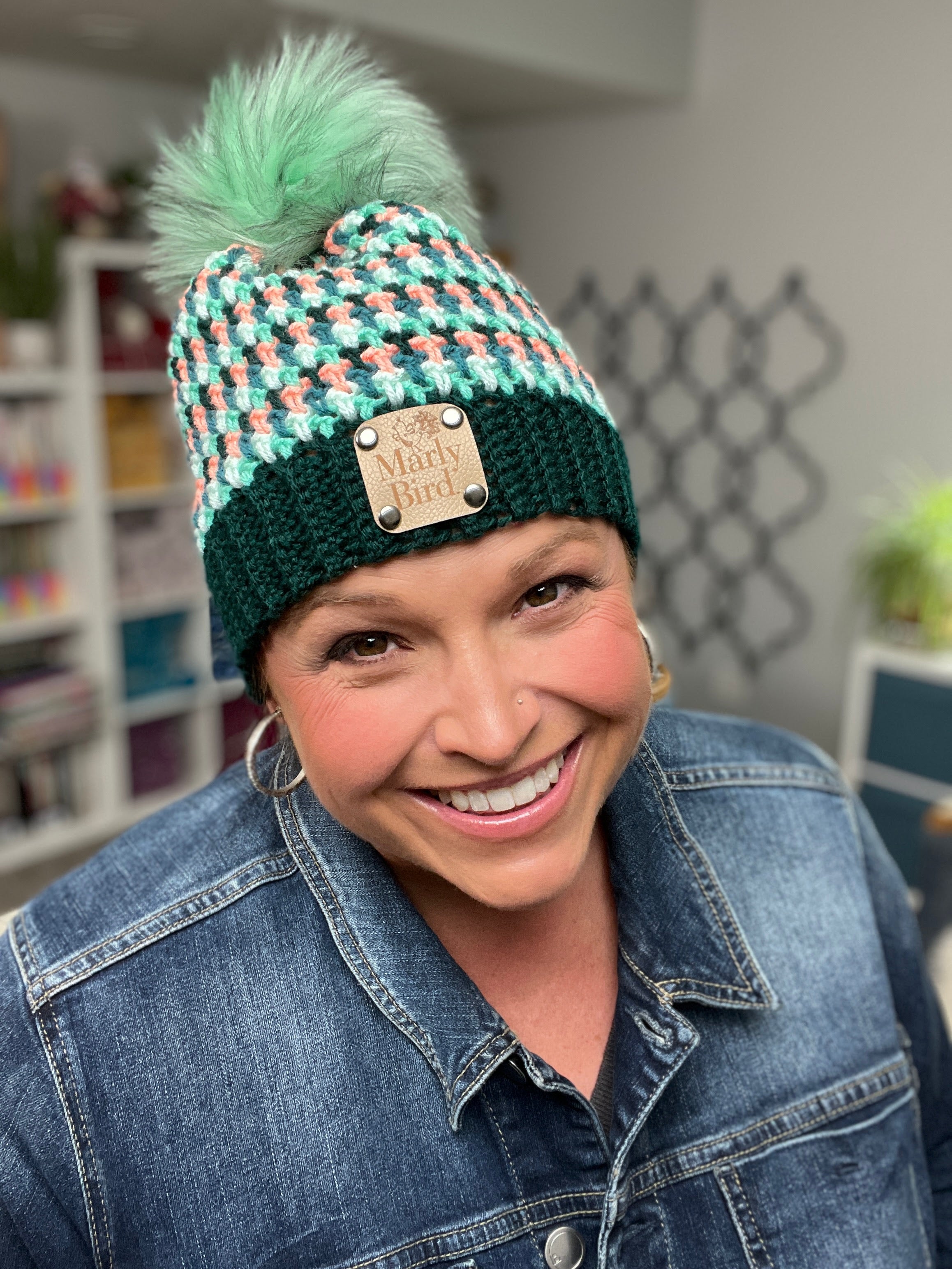 Flicker and Flash Crochet Hat Pattern