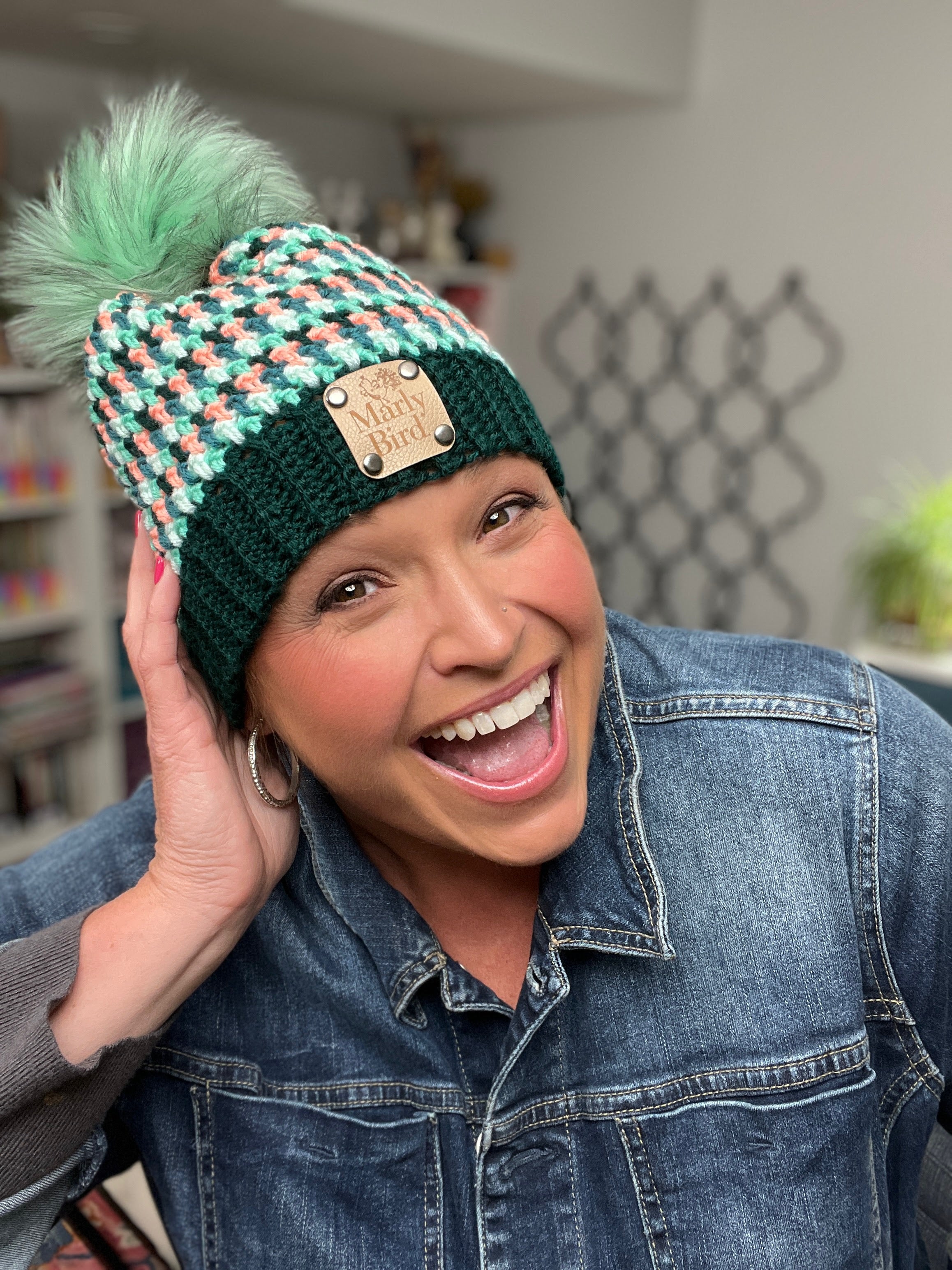 Flicker and Flash Crochet Hat Pattern