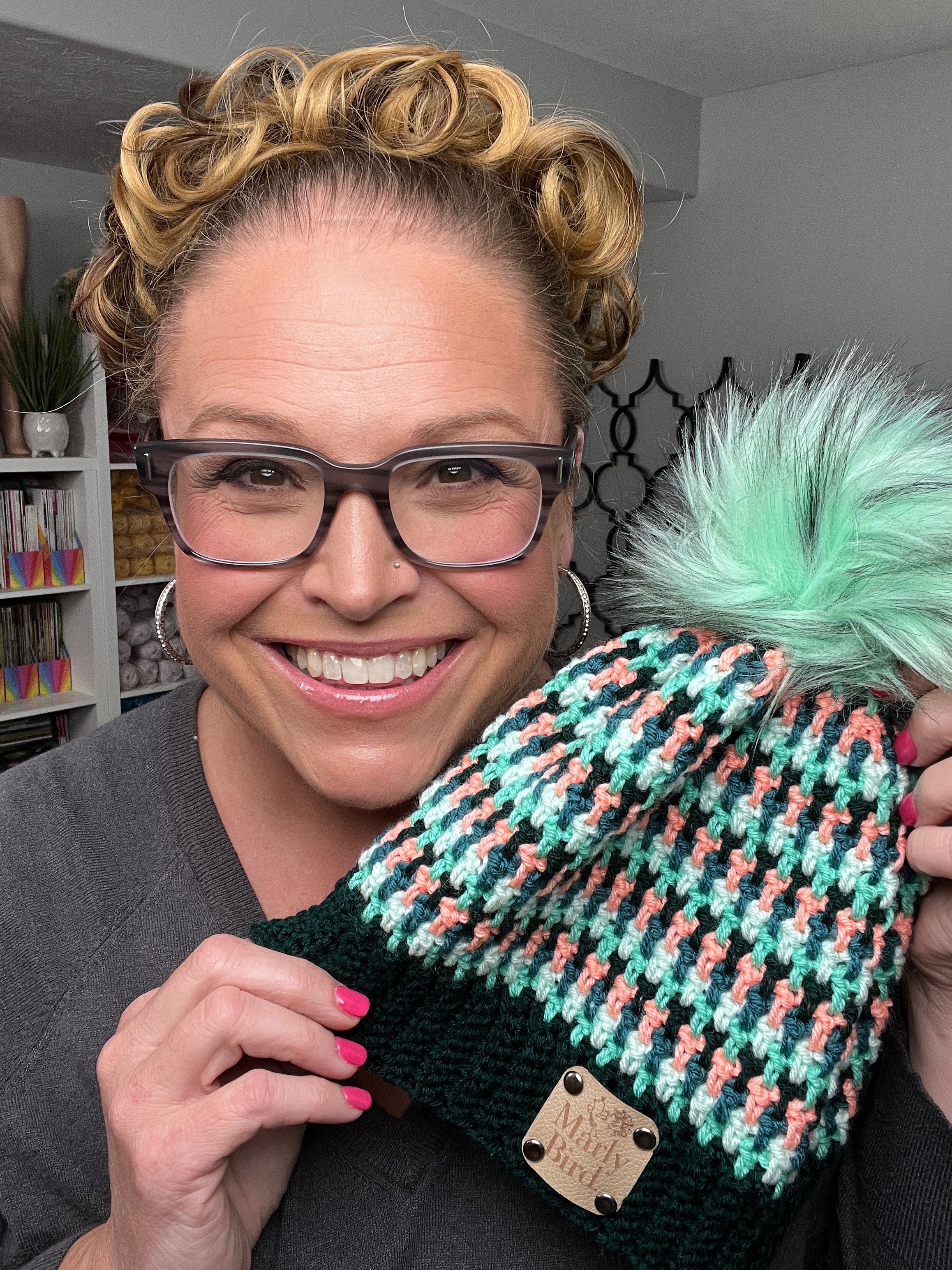 Flicker and Flash Crochet Hat Pattern