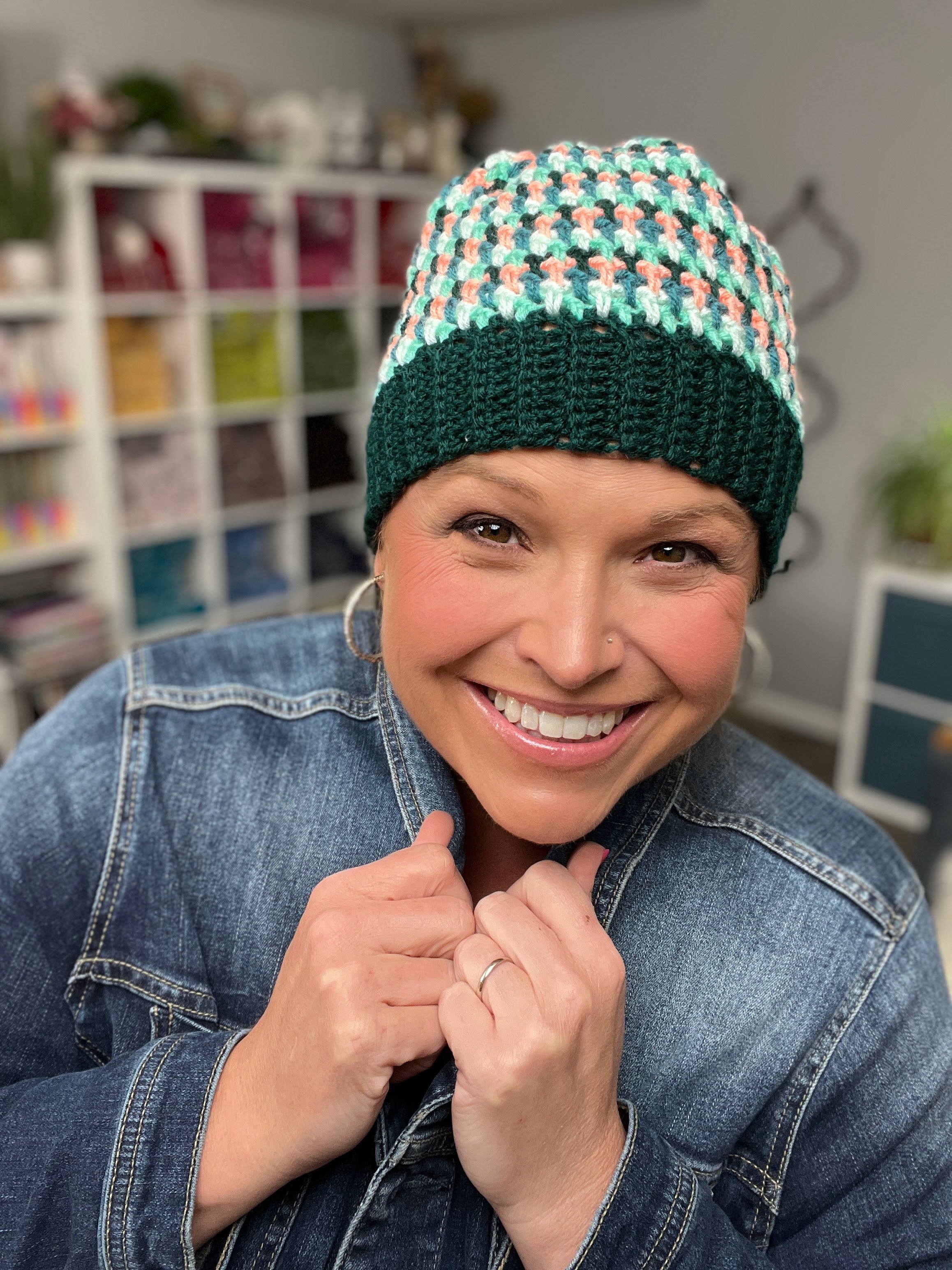 Flicker and Flash Crochet Hat Pattern
