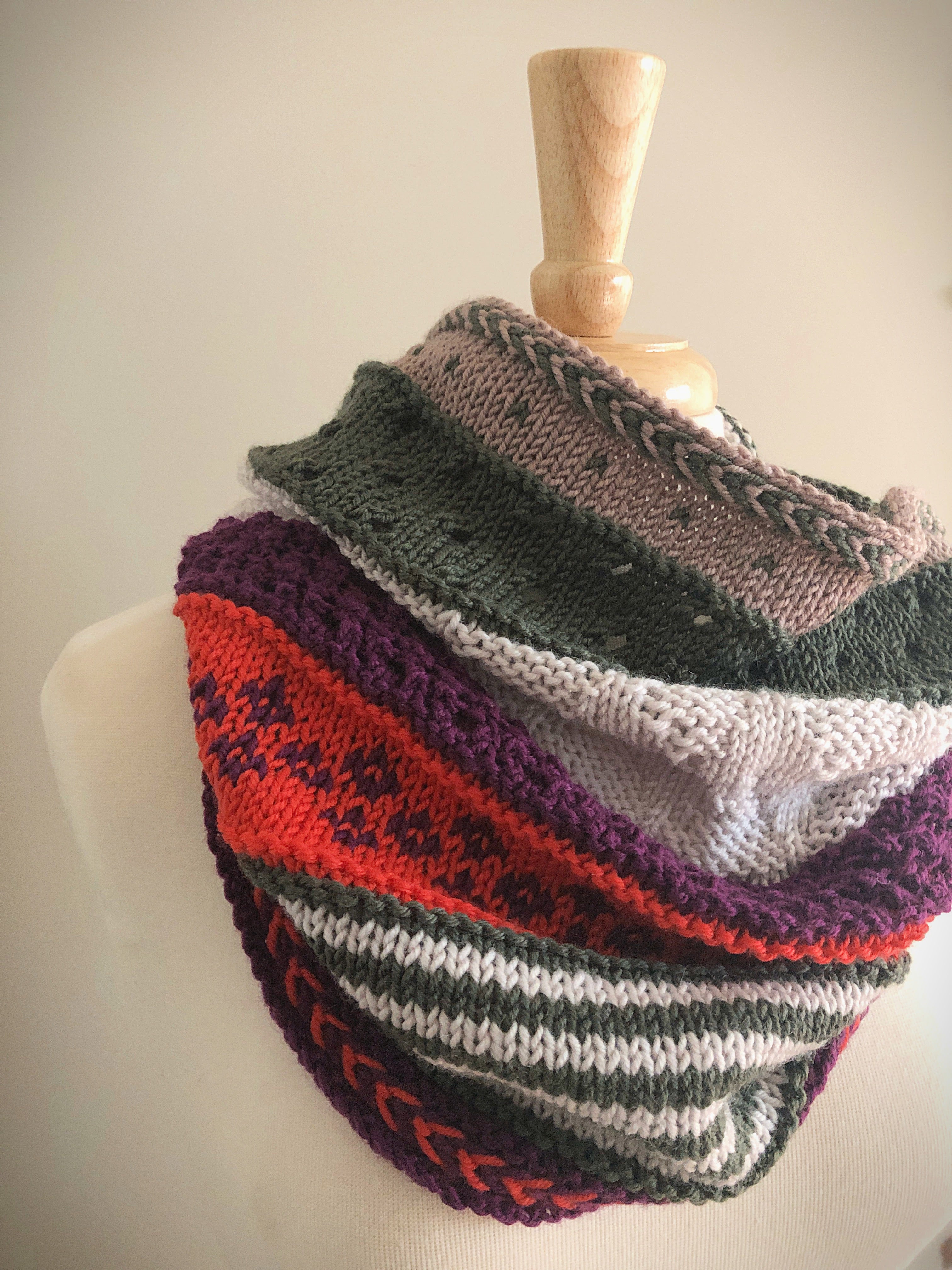Game Changer Knit Cowl Pattern – PDF Download