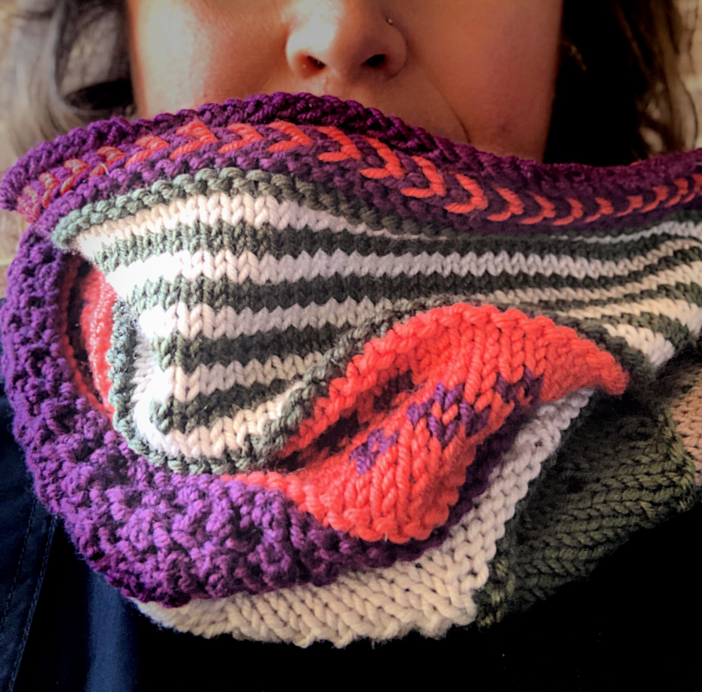 Game Changer Knit Cowl Pattern – PDF Download