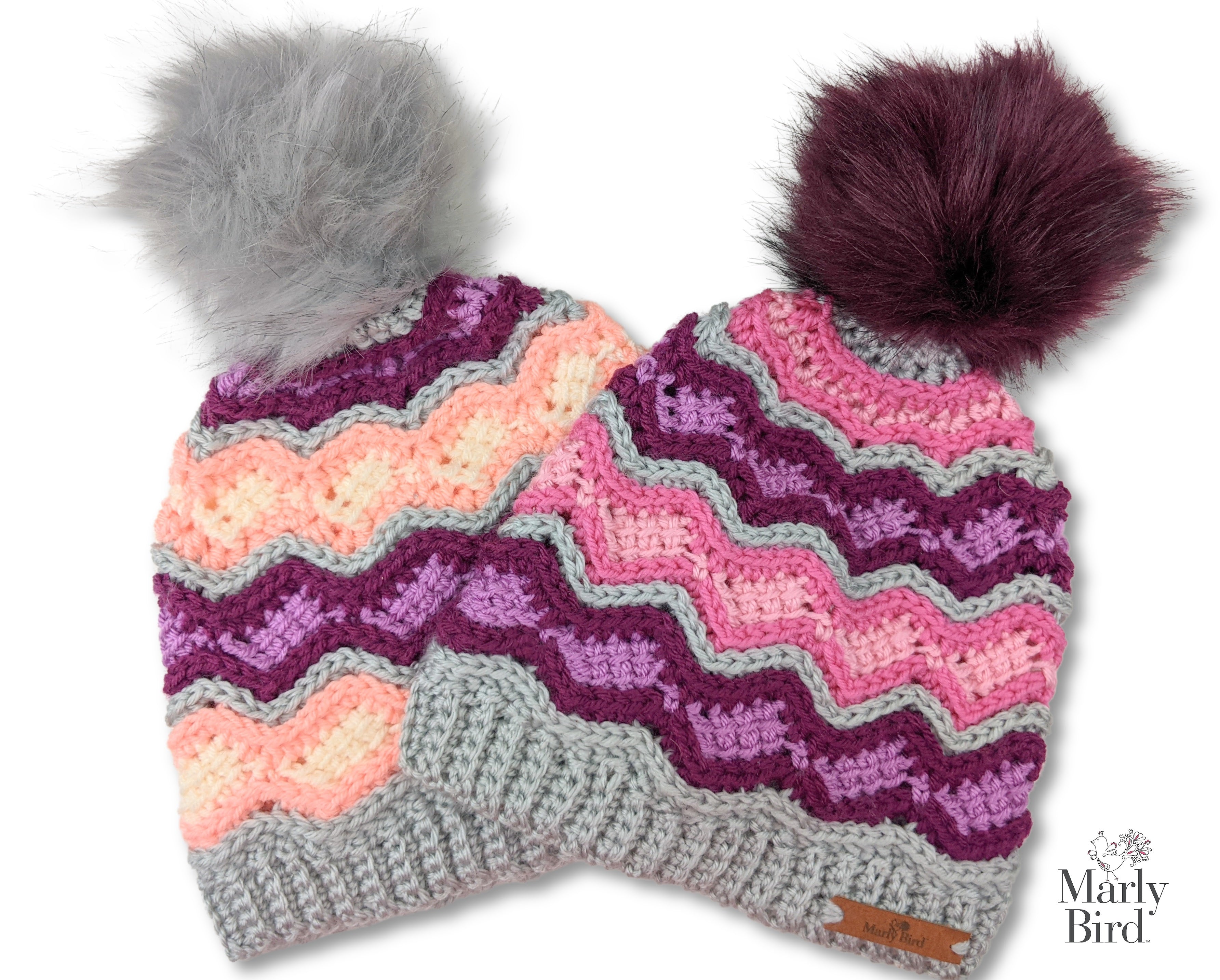 Bavaria Crochet Hat and Mitten Pattern