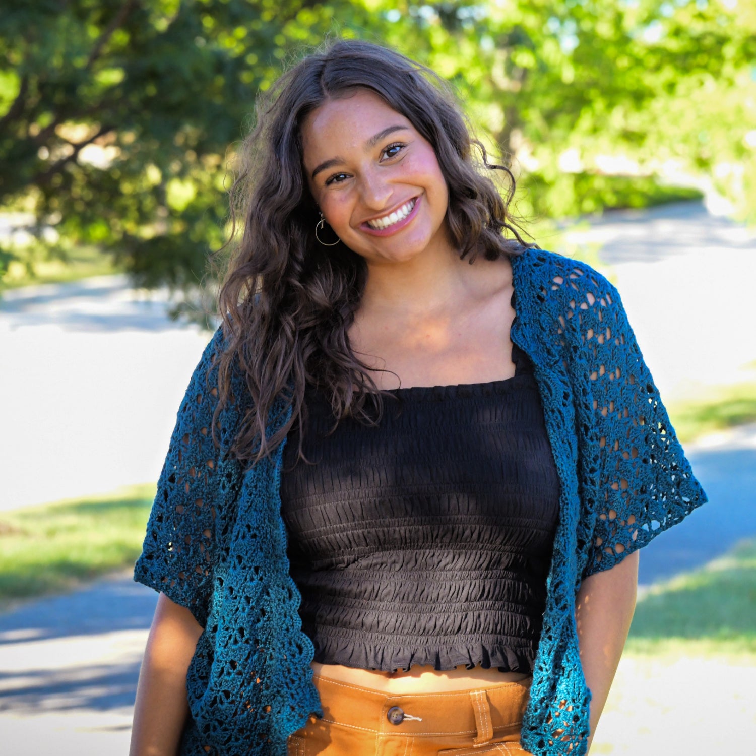 Garden Party Crochet Cardigan Pattern